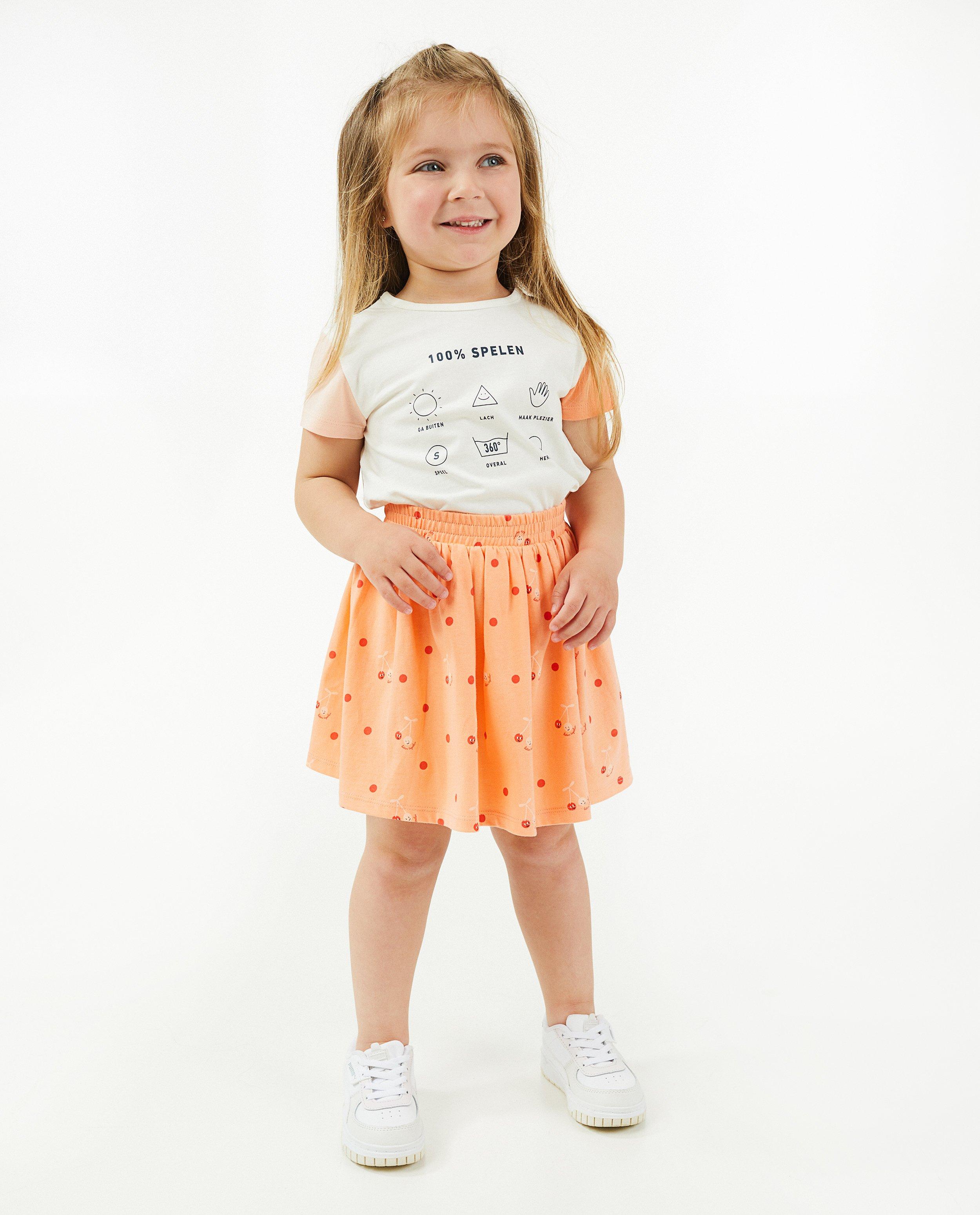 T-shirt met color block Goe Gespeeld - null - Besties