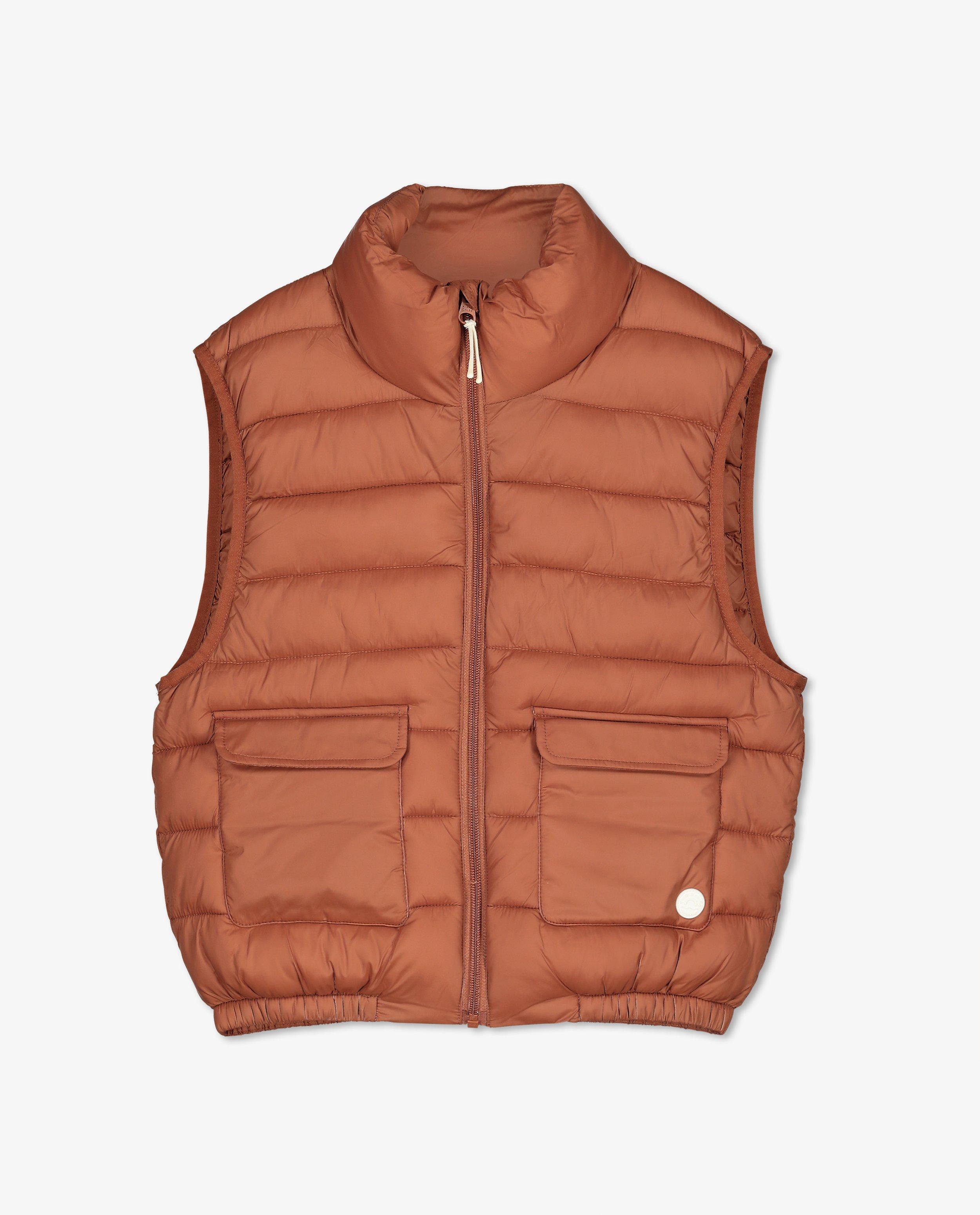 Poncho's en teddy's - Doorgestikte bodywarmer, 7-14 jaar