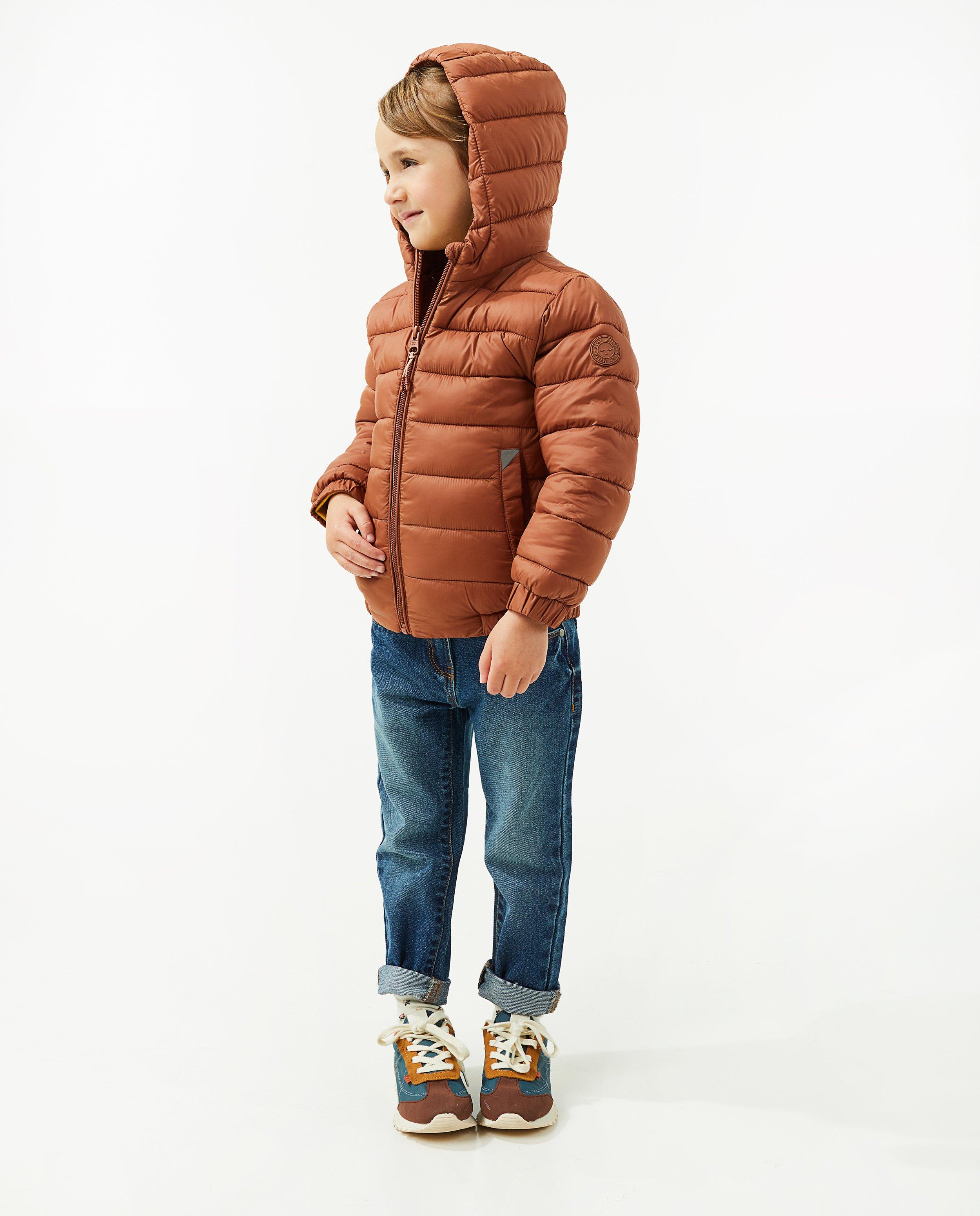 Veste entièrement recyclée, 2-7 ans - Détails du produit - brun - image numéro 1