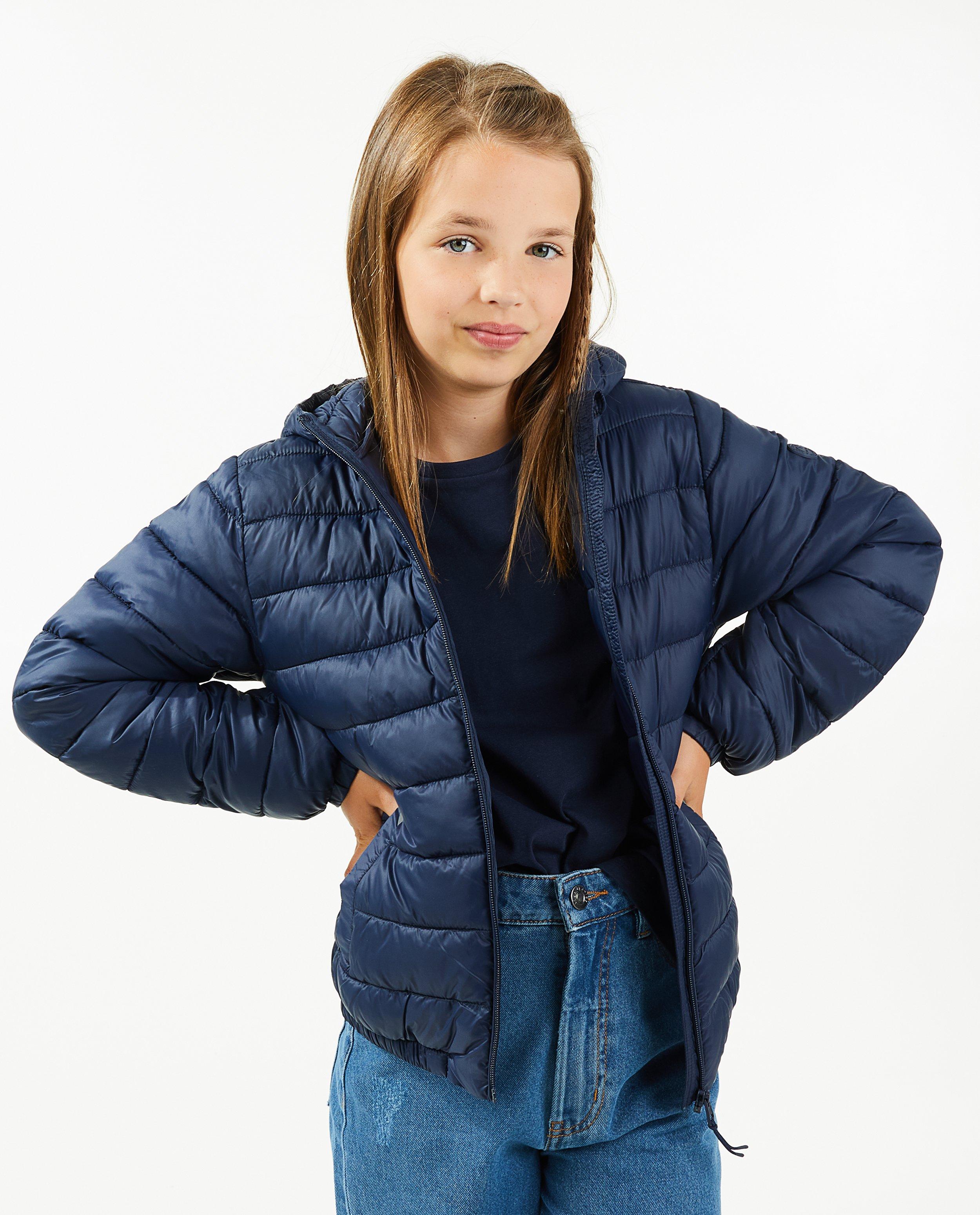 Poncho's en teddy's - Doorgestikte jas, 7-14 jaar