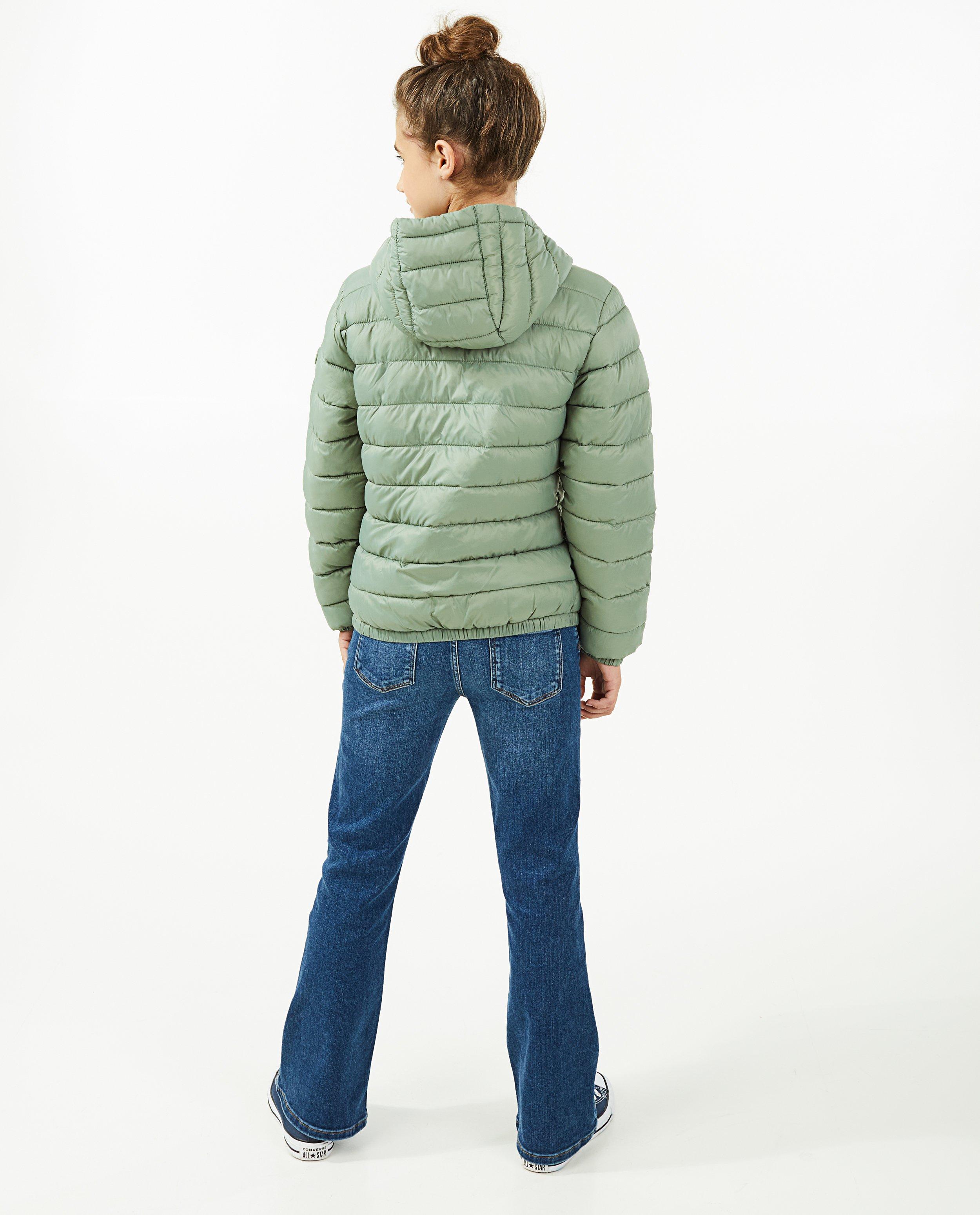 Poncho's en teddy's - Doorgestikte jas, 7-14 jaar