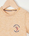 T-shirts - Oranje T-shirt met print