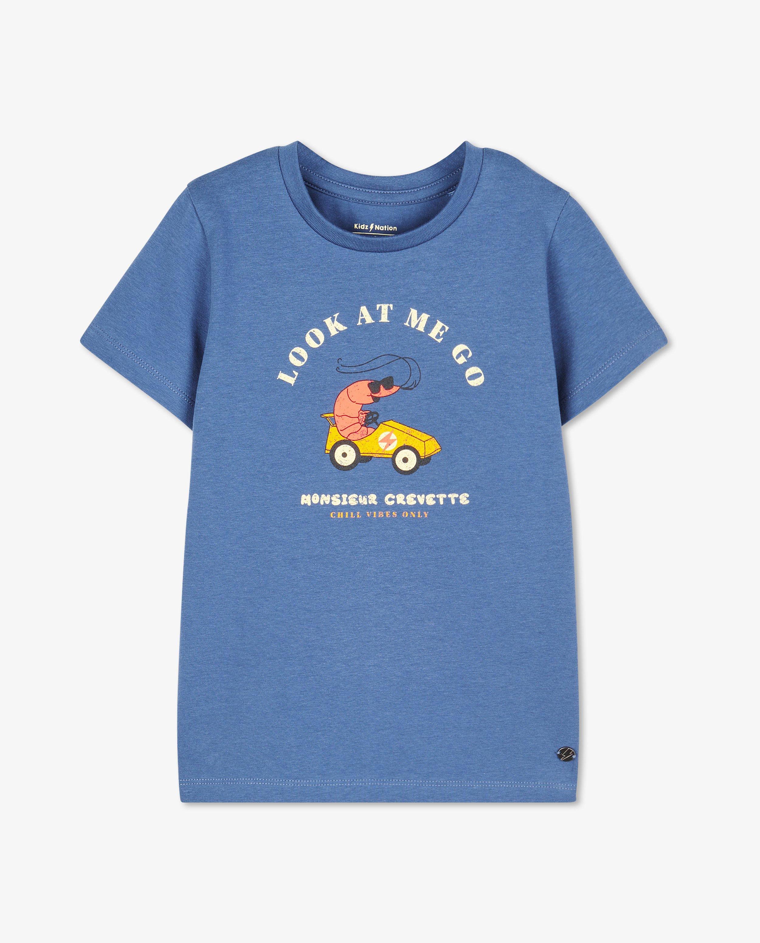 T-shirts - T-shirt jaune pâle à imprimé