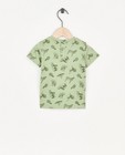T-shirts - T-shirt vert à imprimé animal