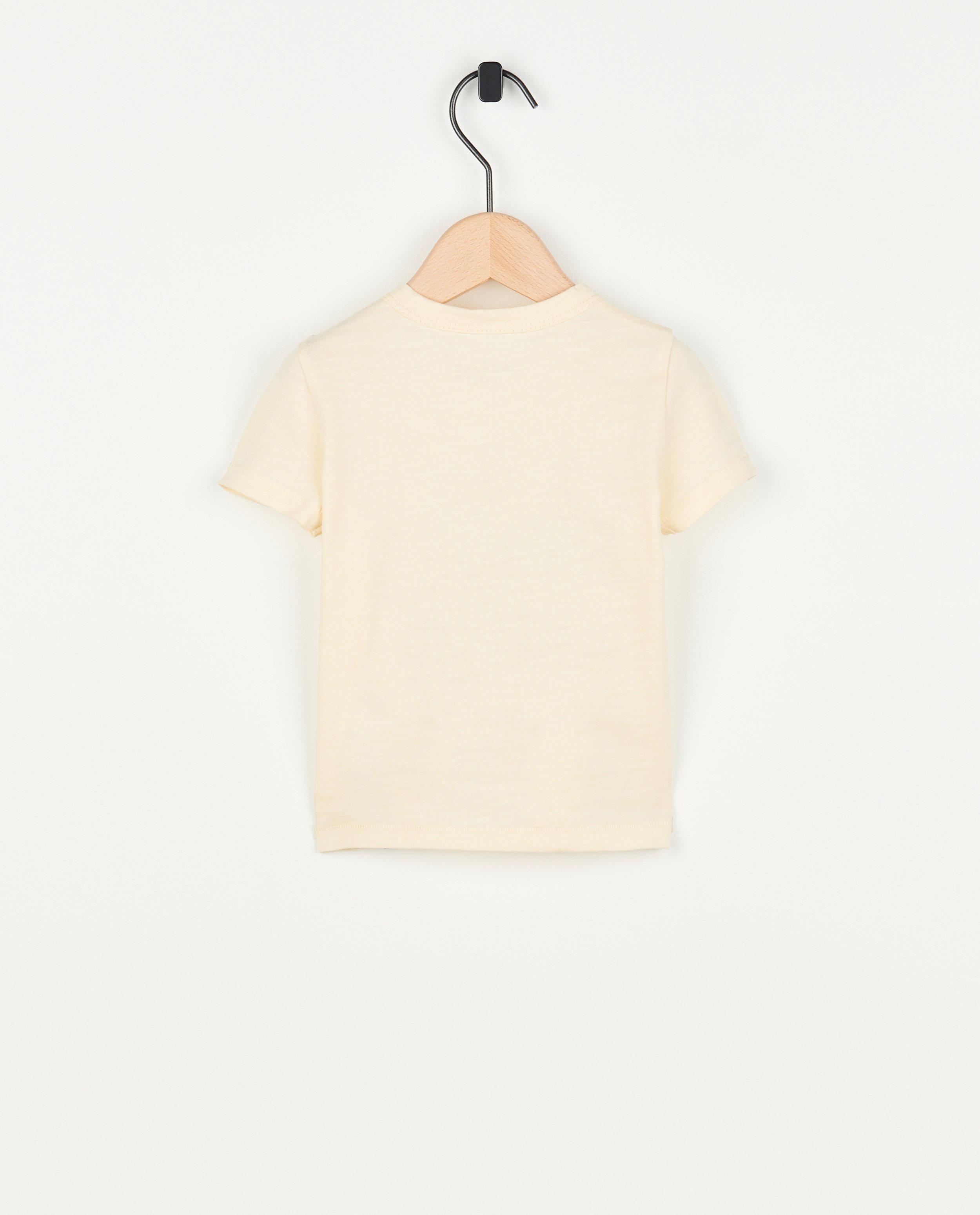 T-shirts - Offwhite T-shirt met print