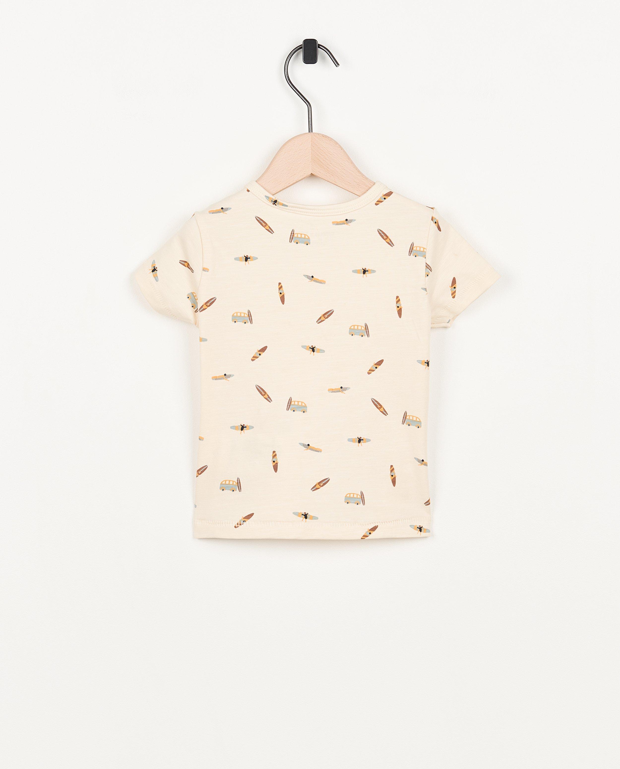 T-shirts - Offwhite T-shirt met print