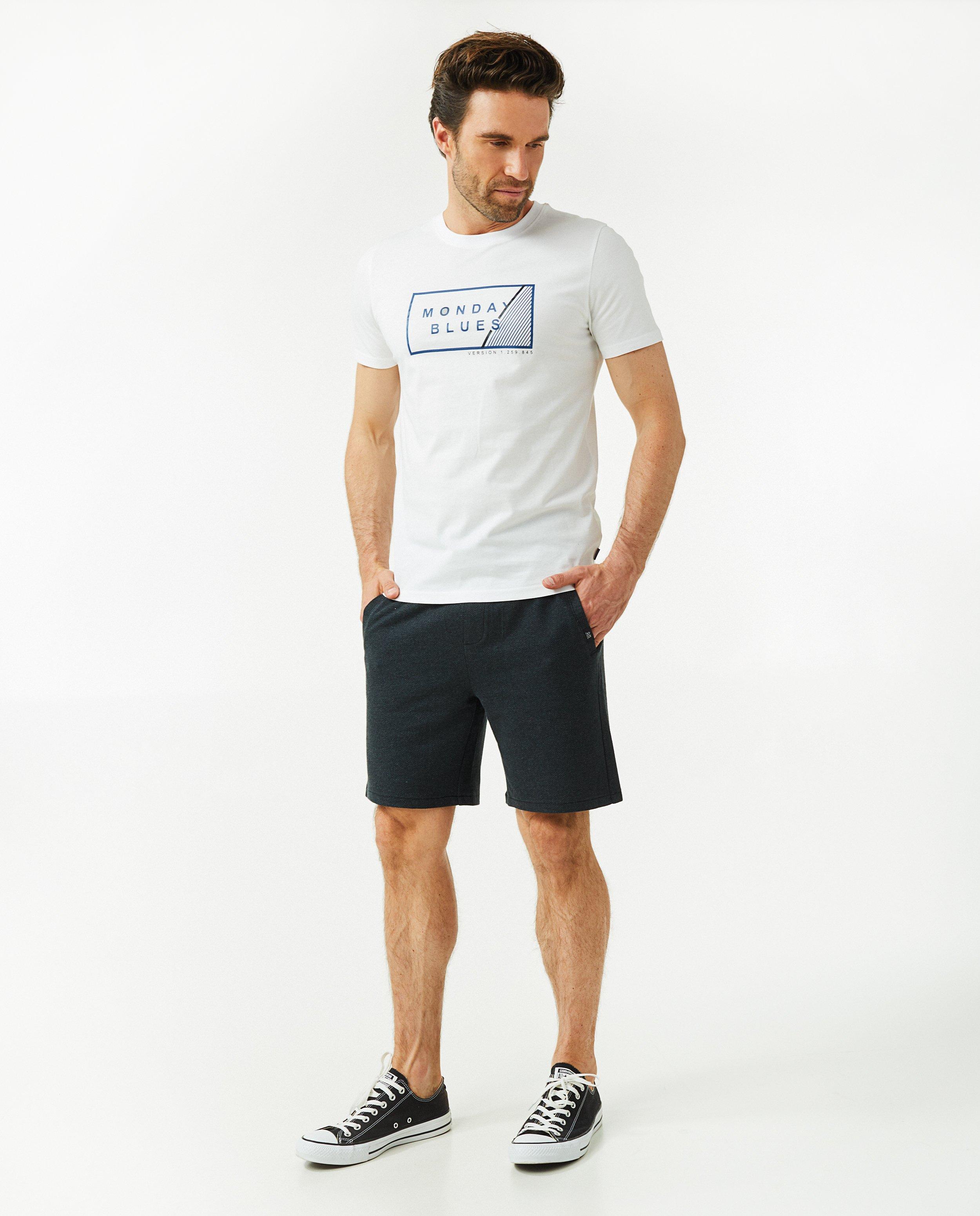 Short gris foncé à motif - null - S. Oliver