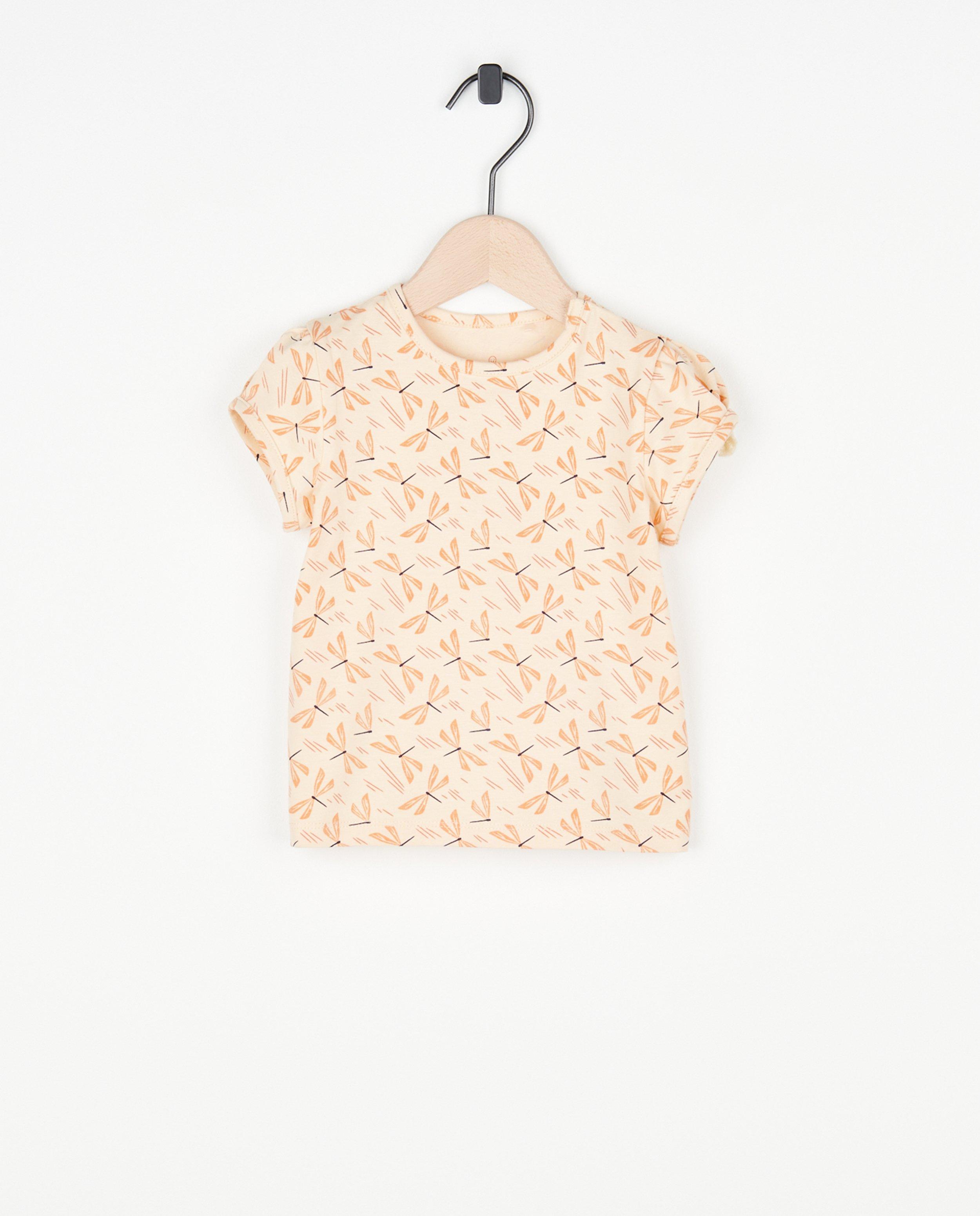 Wit T-shirt met print - null - Cuddles and Smiles