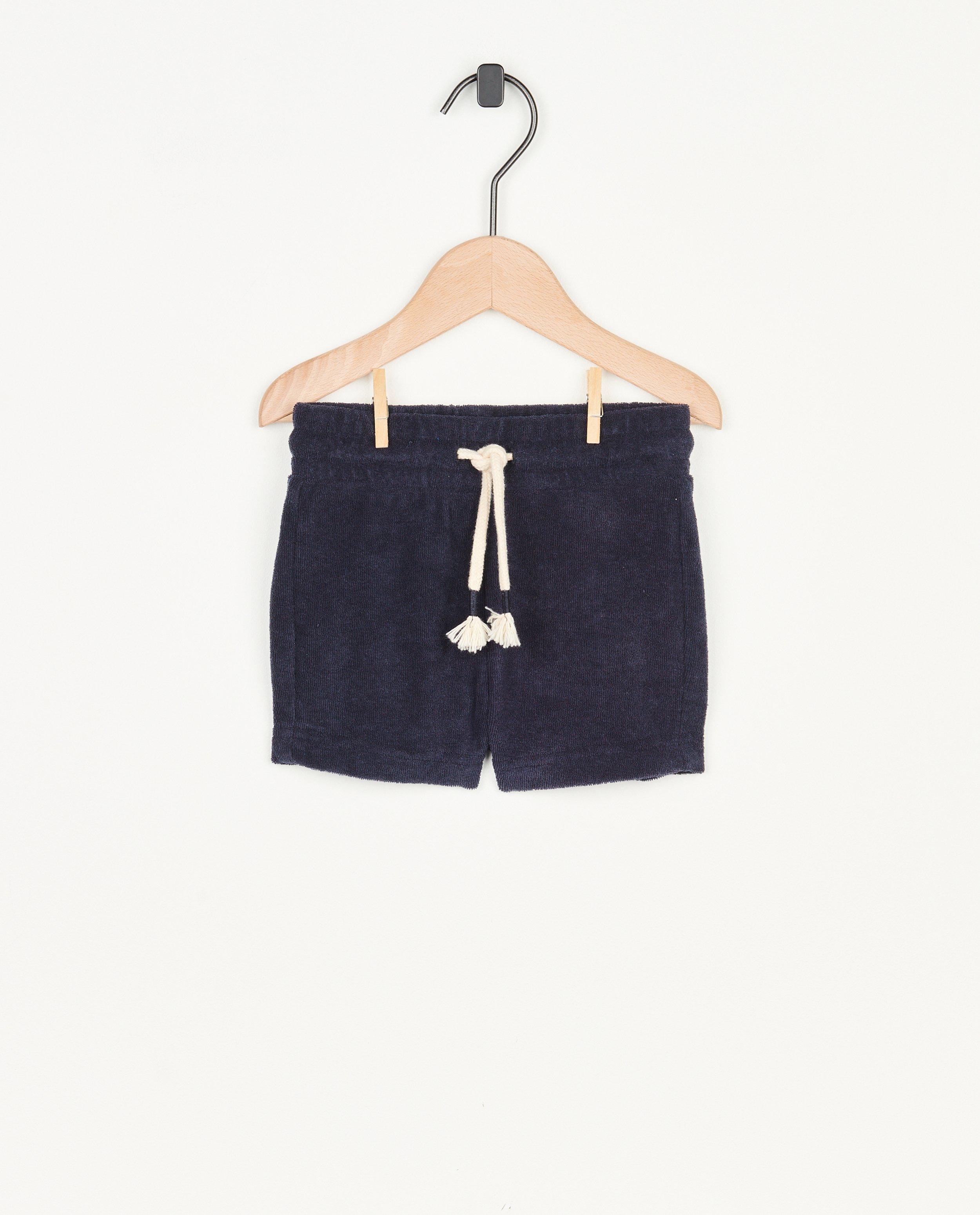 Sponsen short in blauw - null - Besties