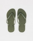 Chaussures - Tongs vert foncé Havaianas