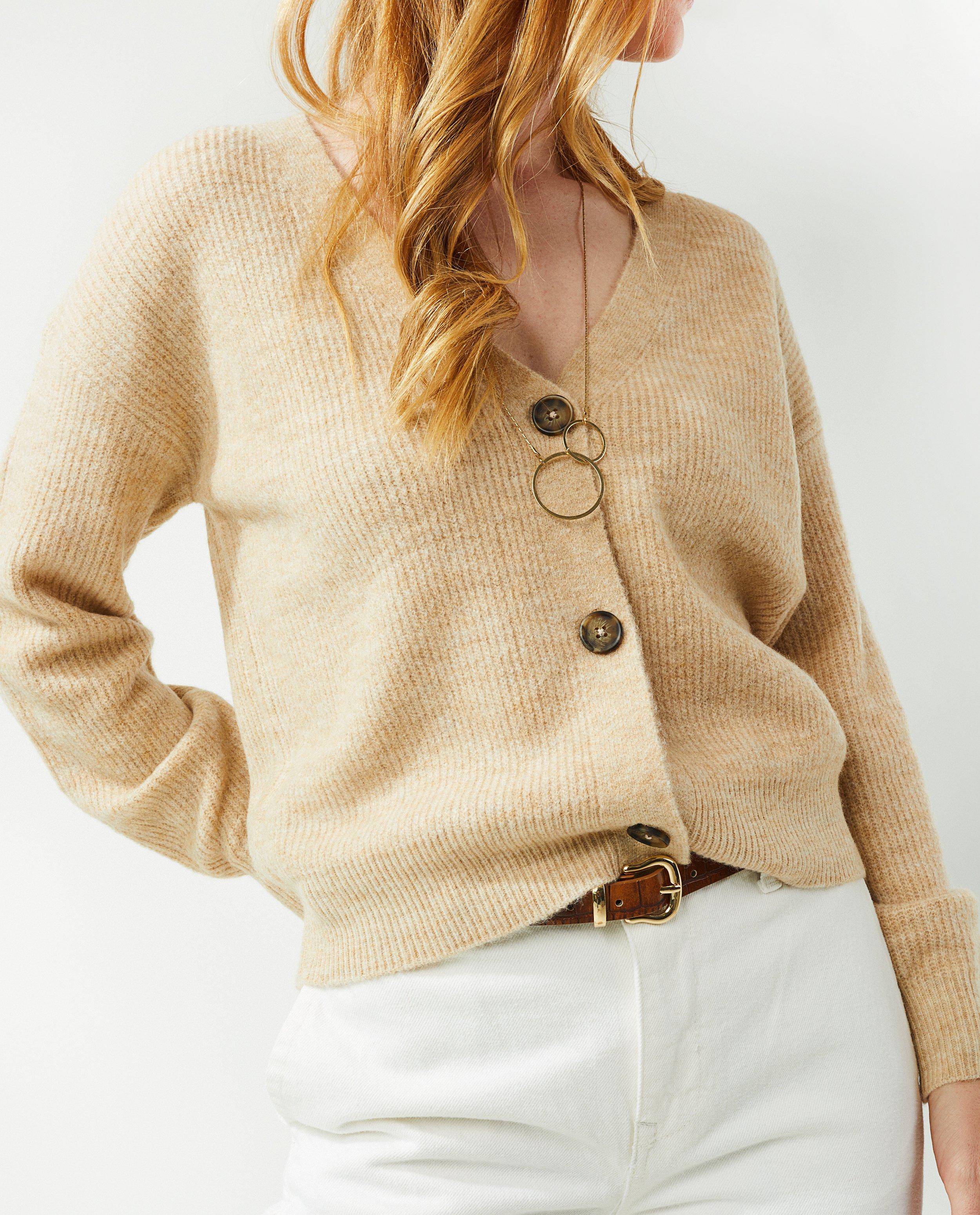 Cardigans - Cardigan beige