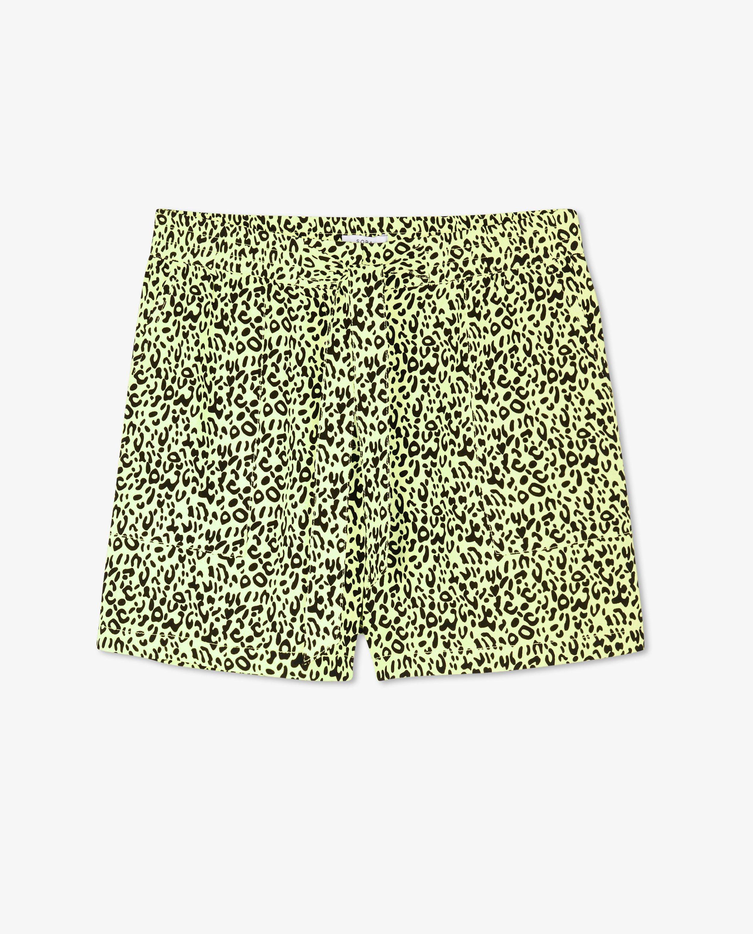 Shorts - Short à imprimé léopard