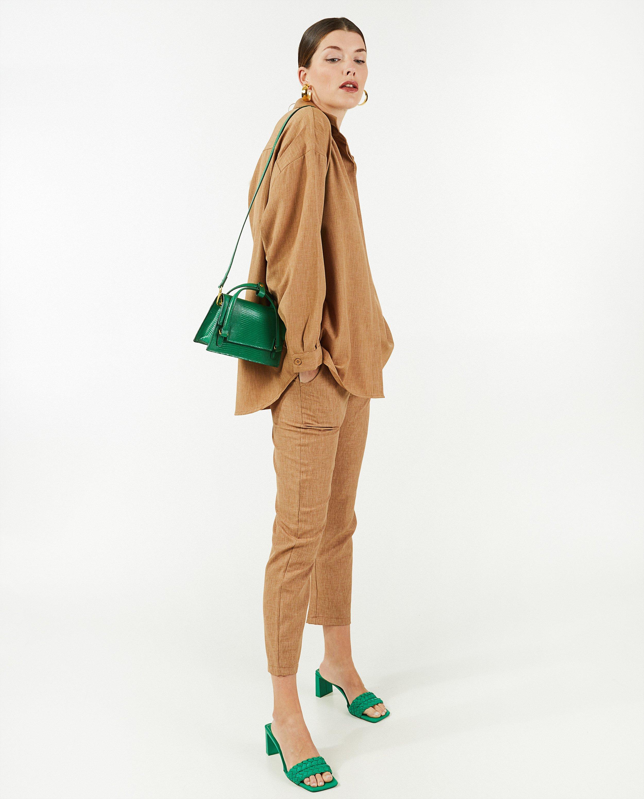 Pantalons - Pantalon brun