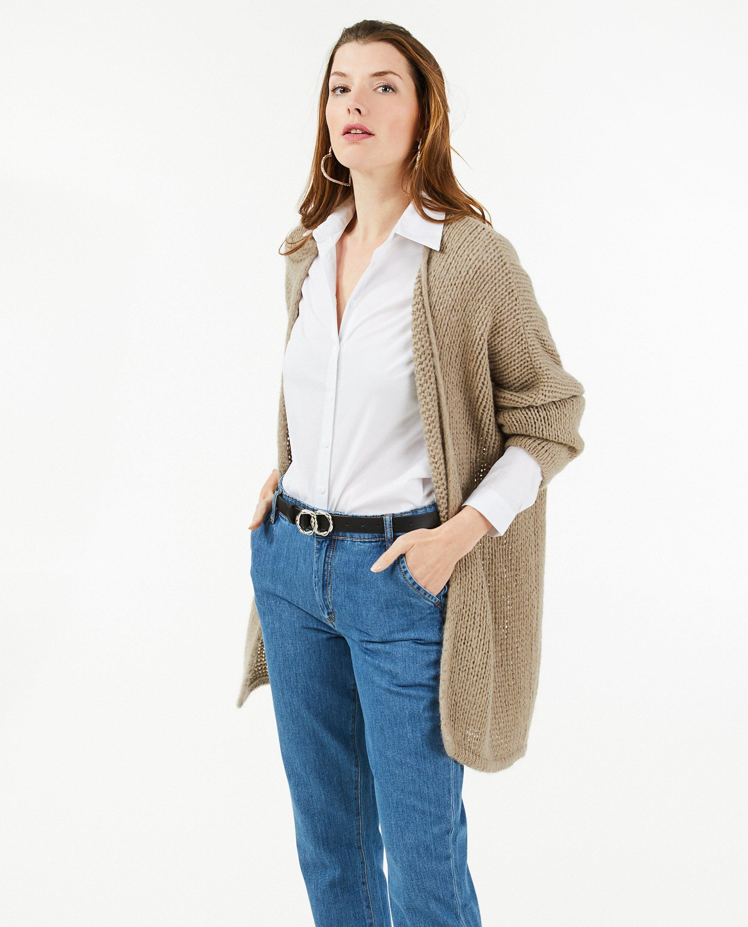 Cardigans - Cardigan brun