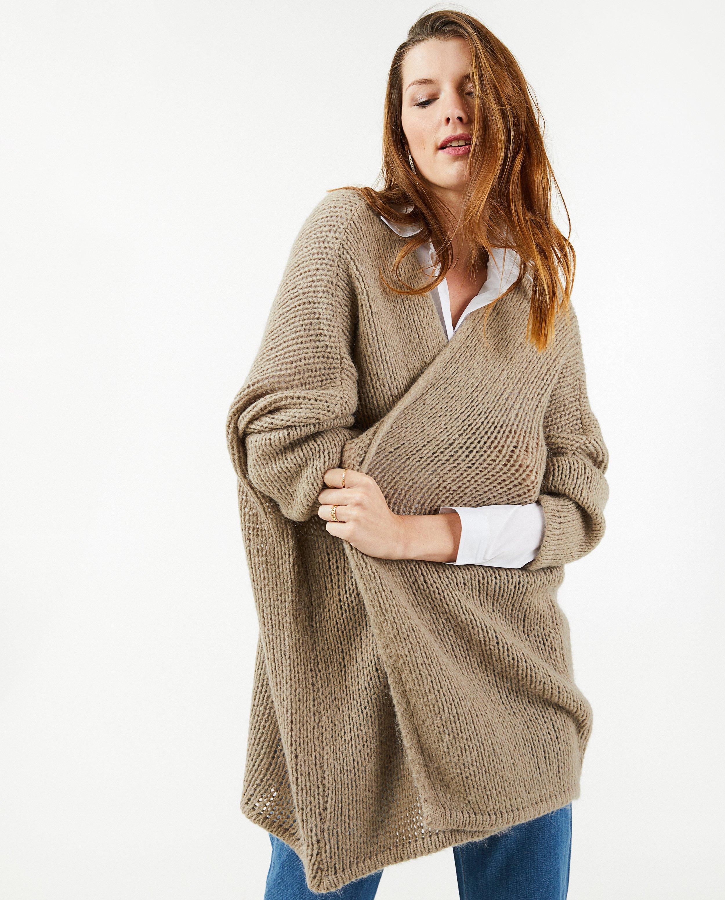 Cardigans - Cardigan brun