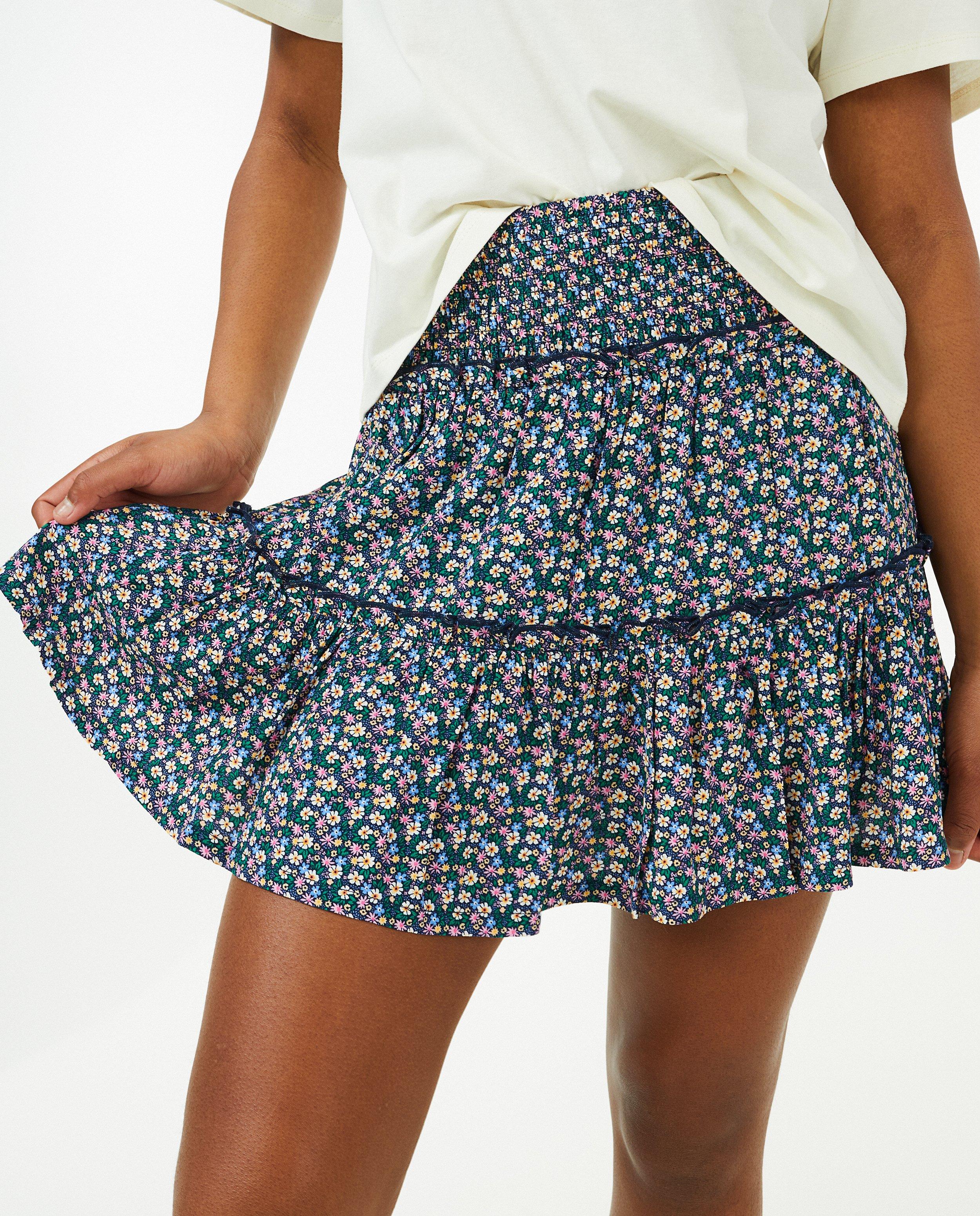 Rokken - Rok met bloemenprint