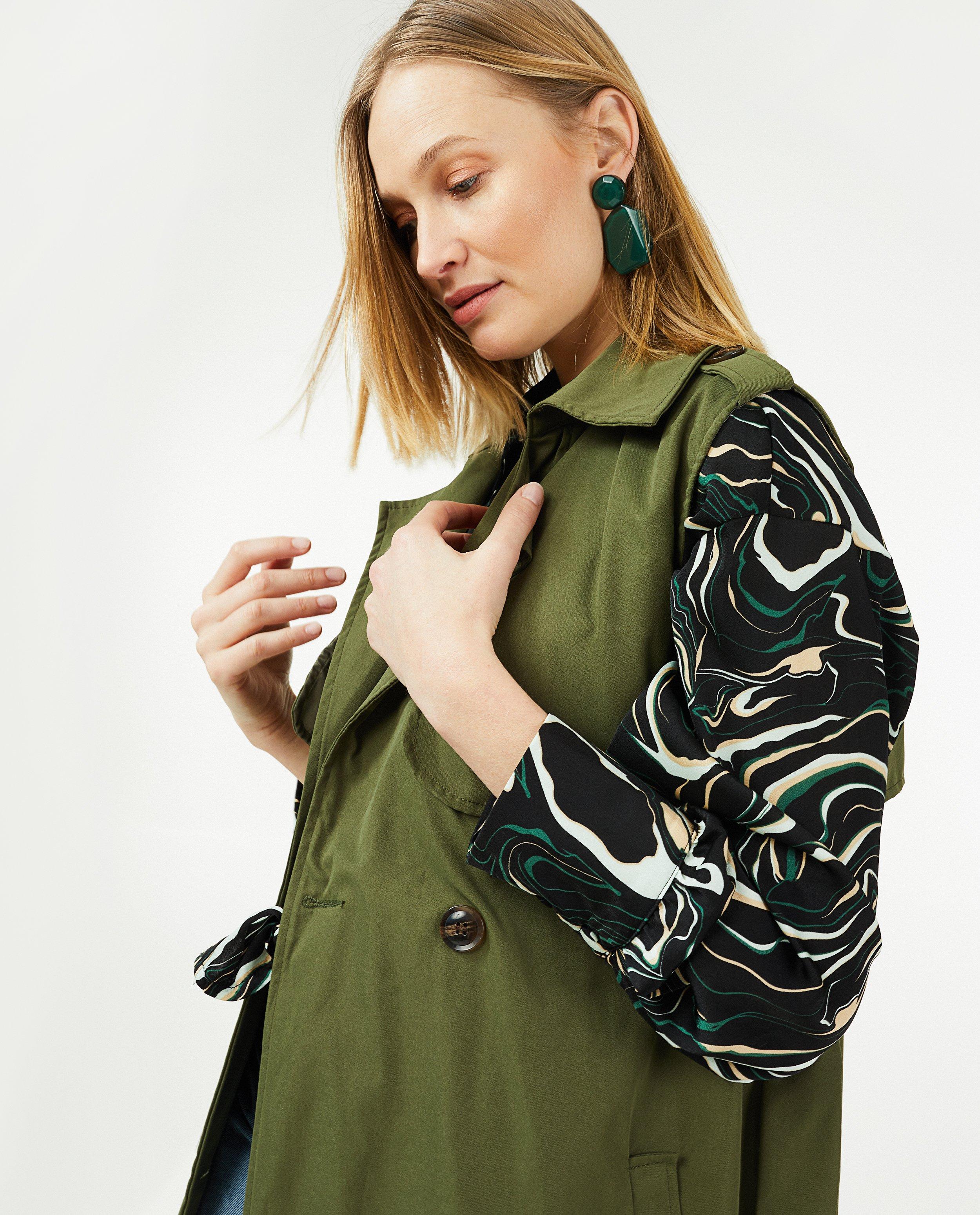 Blazers - Trench-coat sans manches