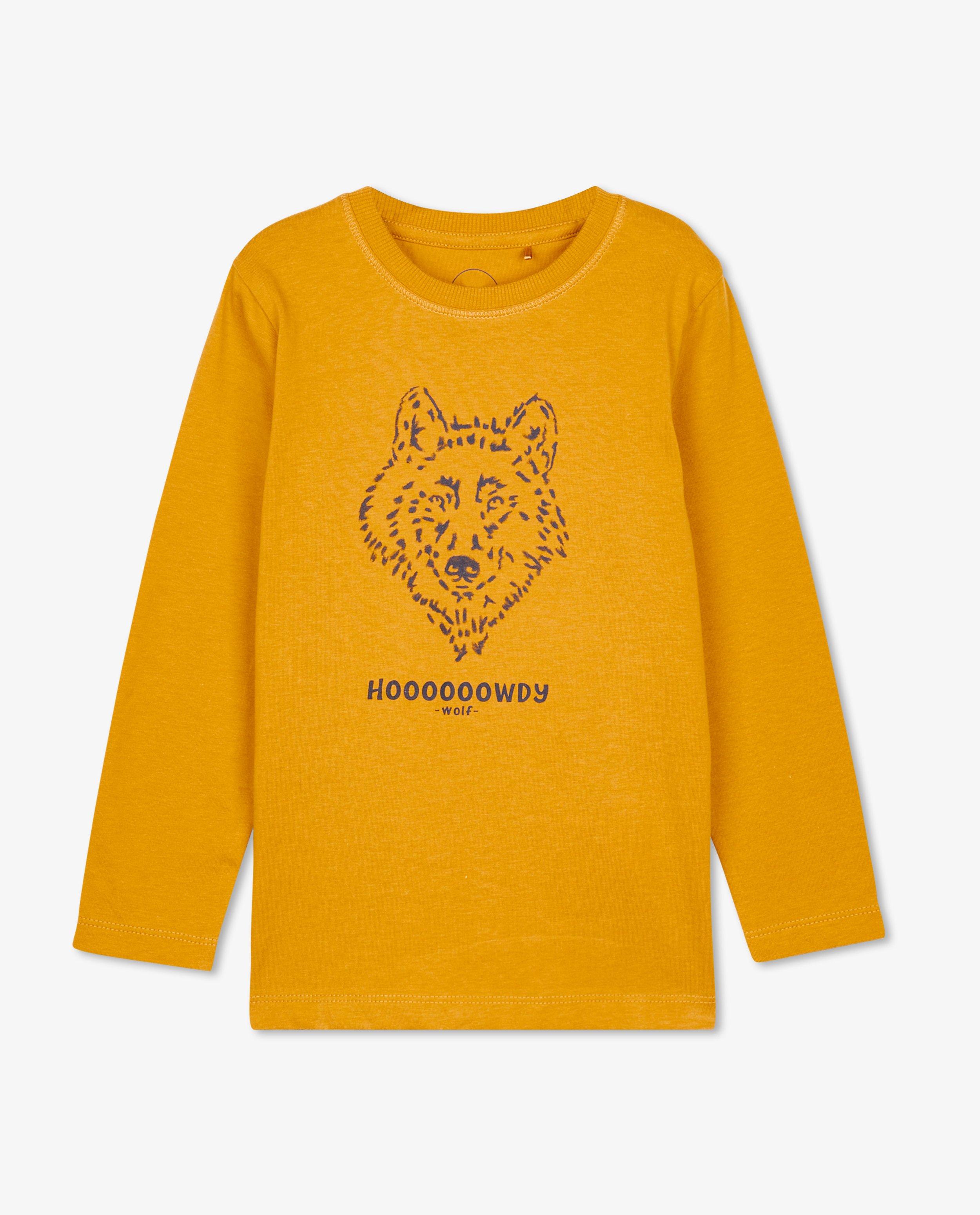 T-shirts - T-shirt à manches longues à imprimé animal