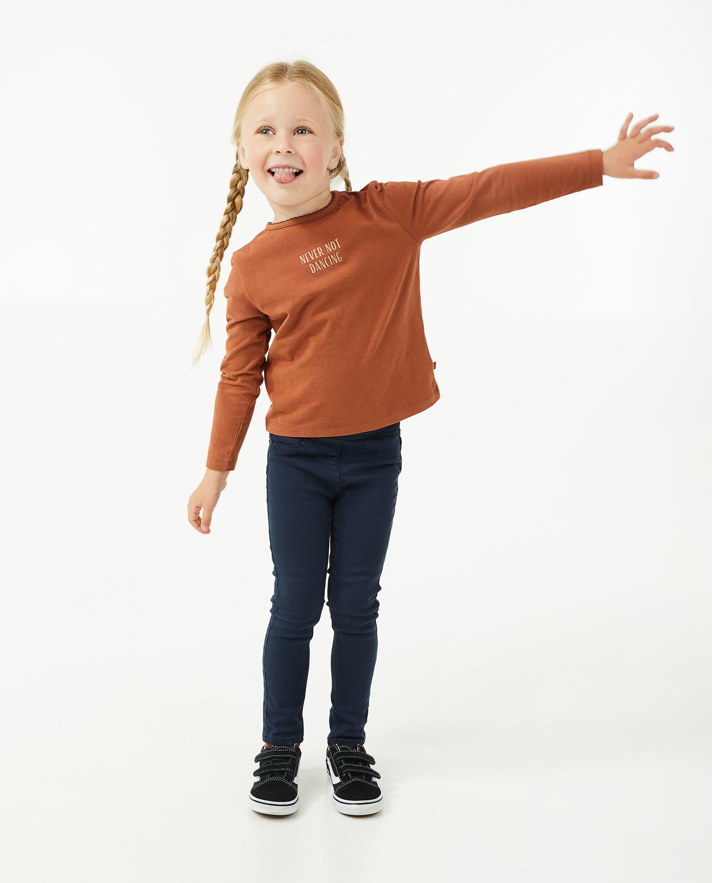 Kakigroene jegging, 2-7 jaar - null - Besties