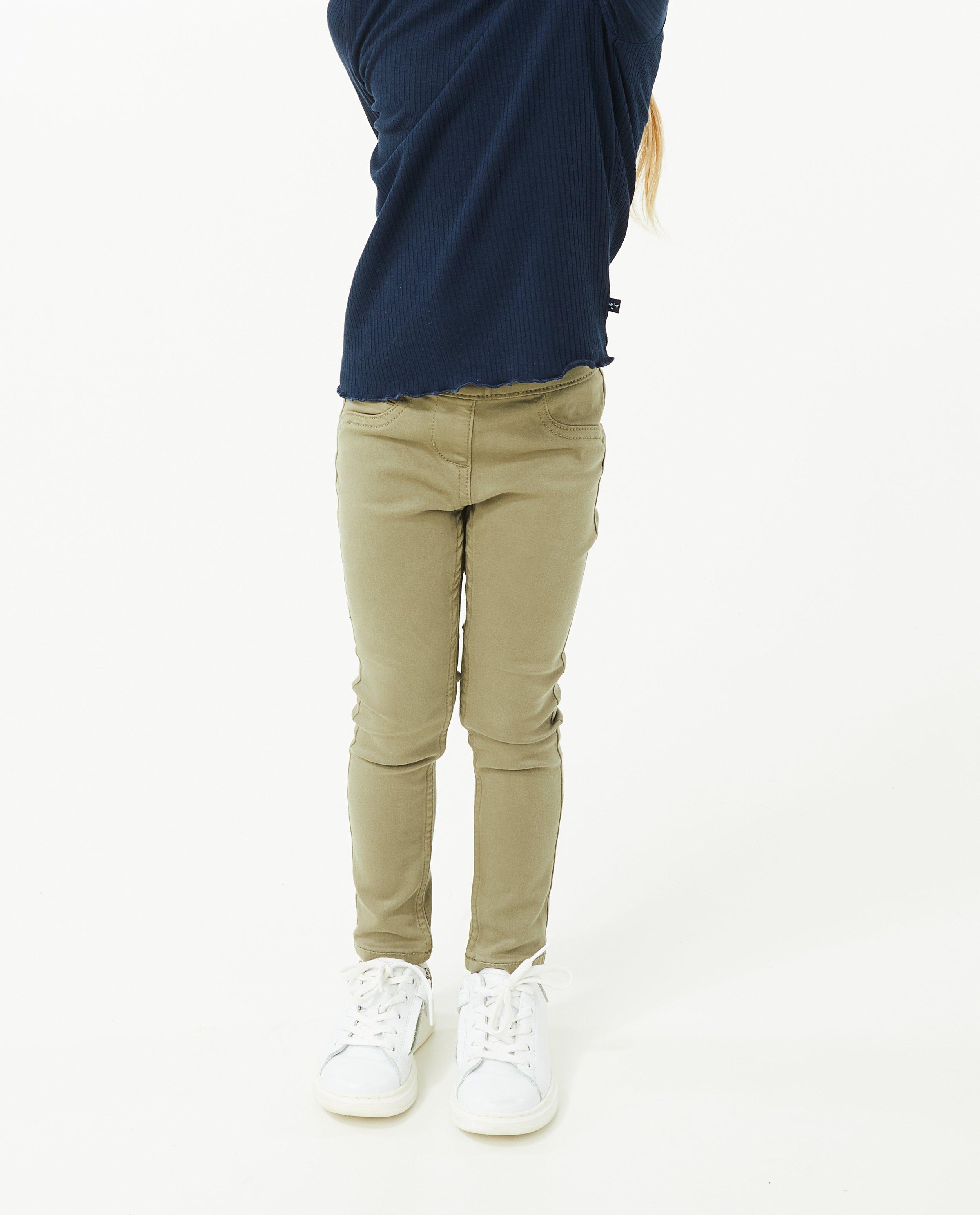 Broeken - Beige jegging, 2-7 jaar