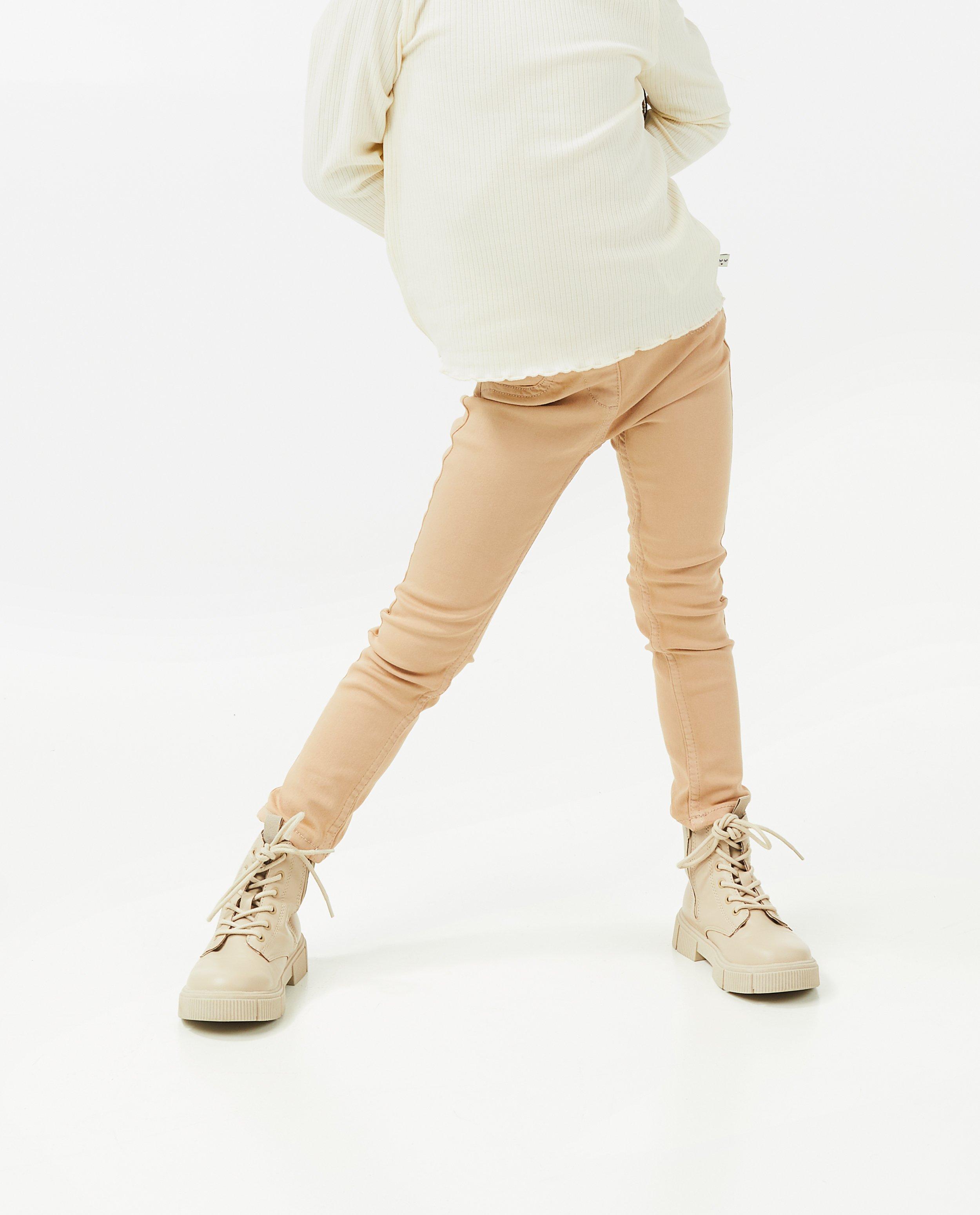 Broeken - Beige jegging, 2-7 jaar