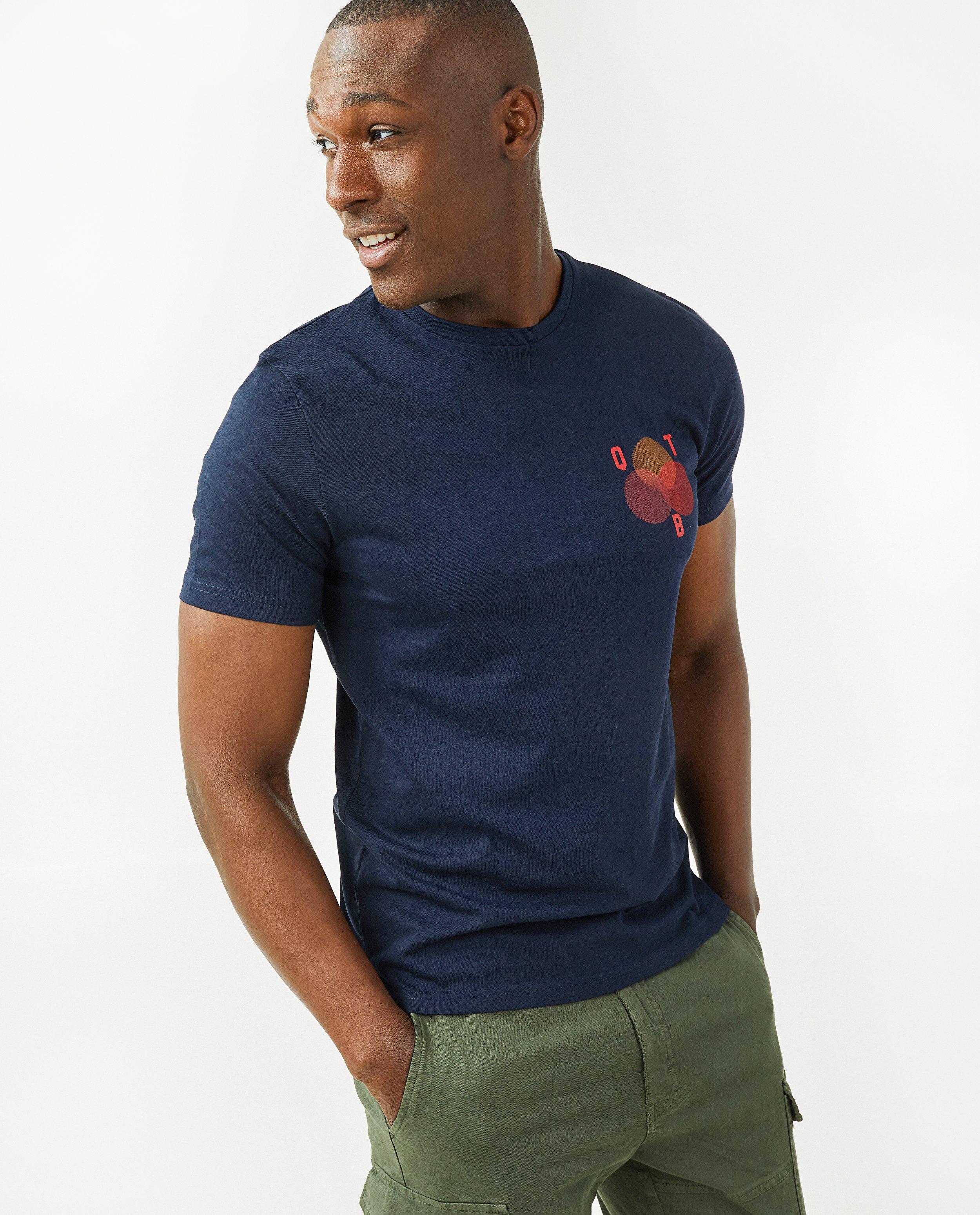T-shirts - T-shirt blanc à imprimé