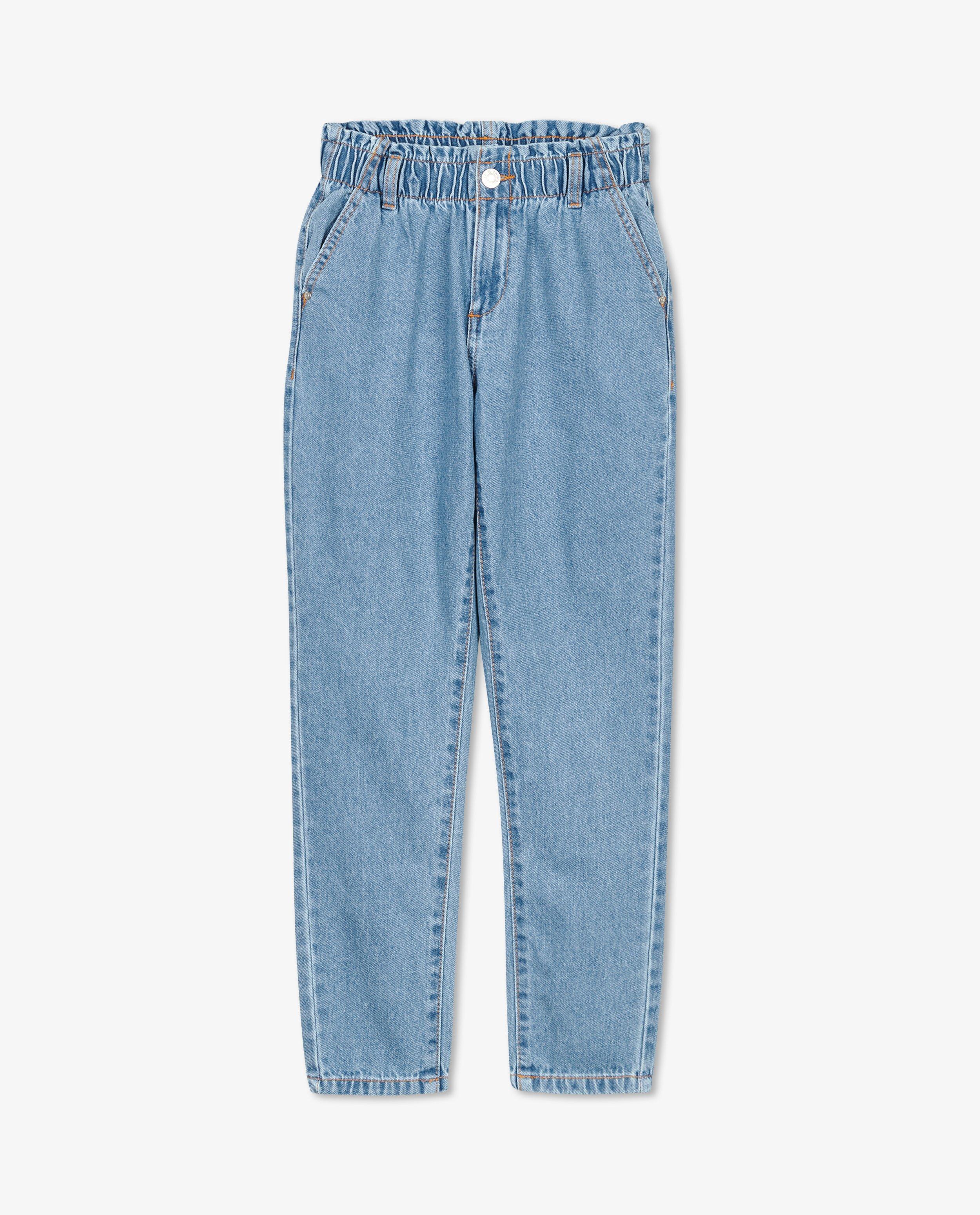 Jeans - Blauwe jeans, mom fit