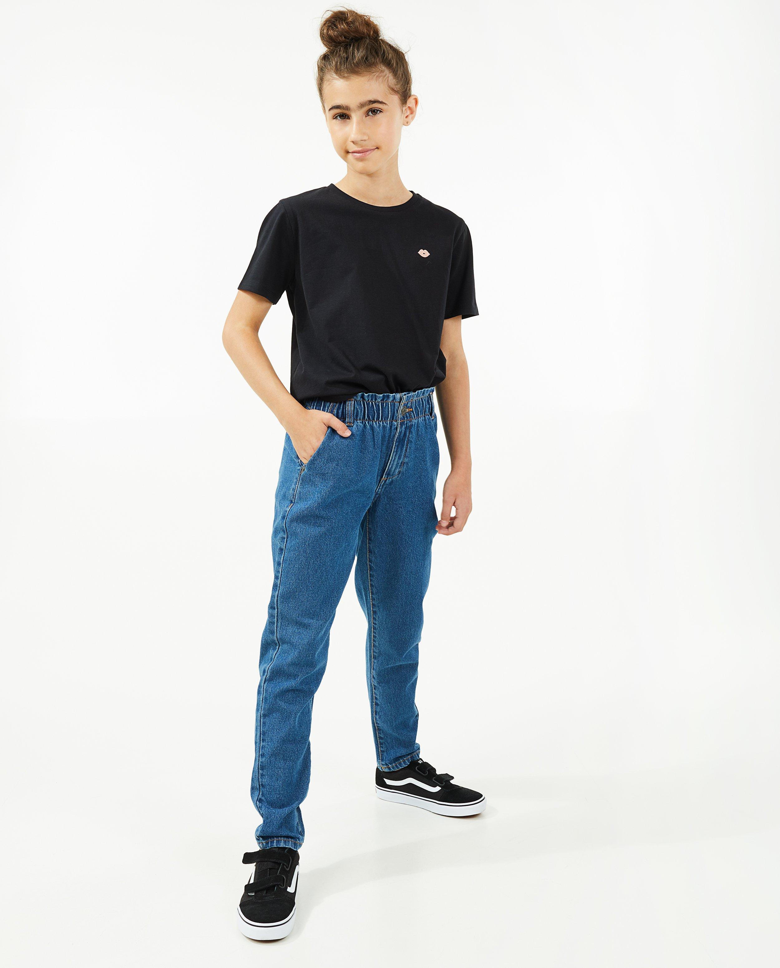 Jeans mom bleu Sam - null - Fish & Chips