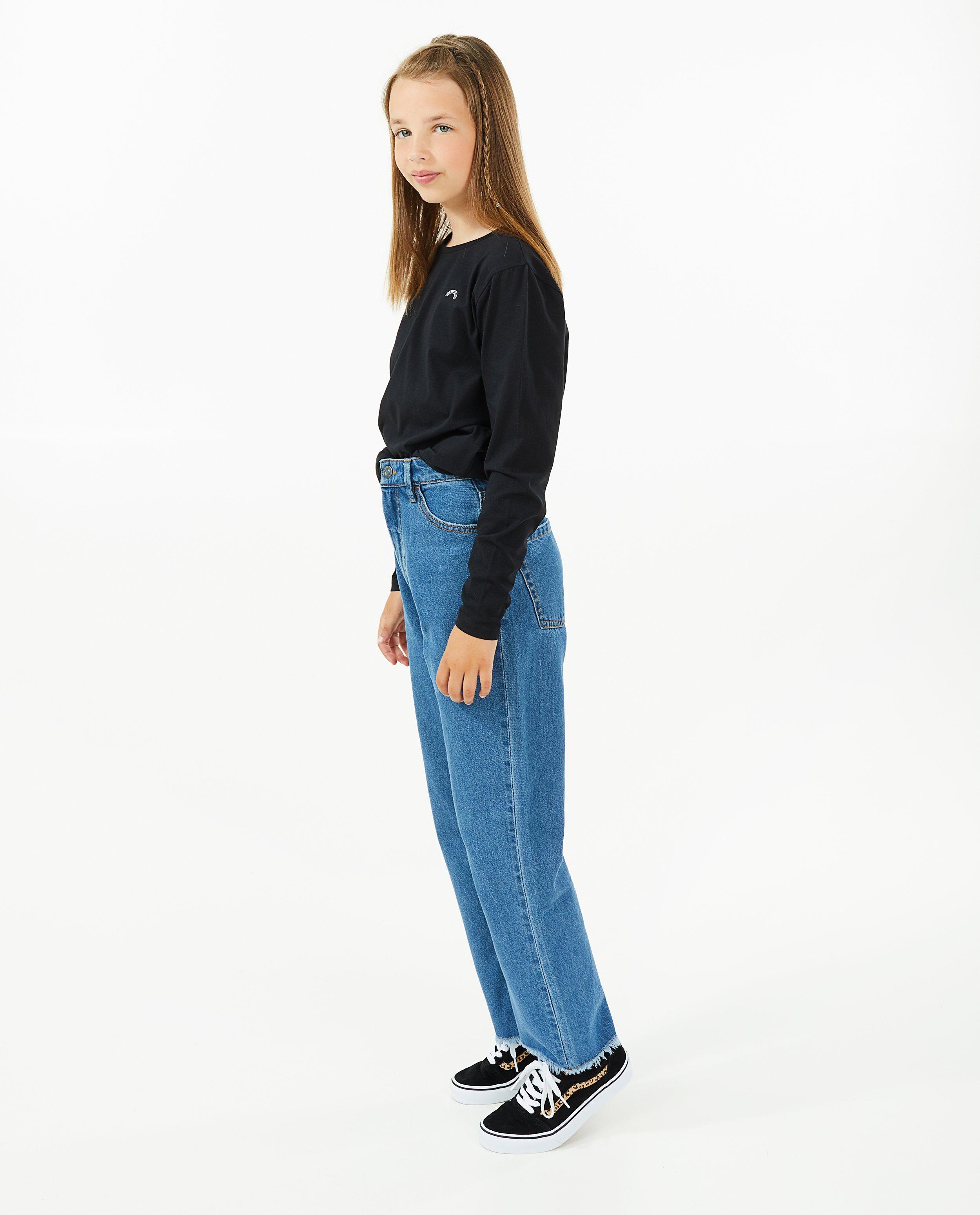 Jeans - Blauwe jeans, straight fit