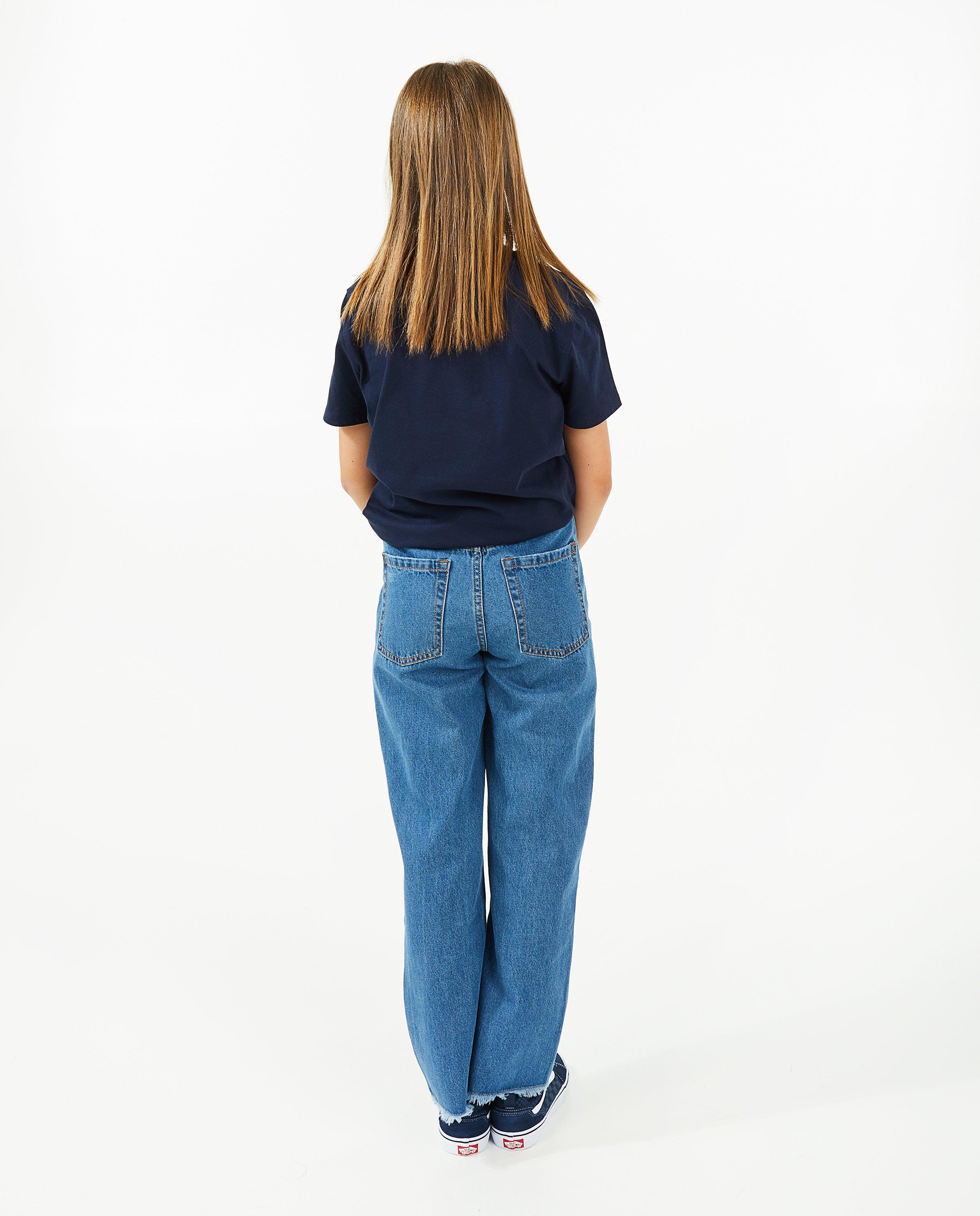 Blauwgroen T-shirt met glitterprint - Product Detail - donkerblauw - afbeelding nummer 4
