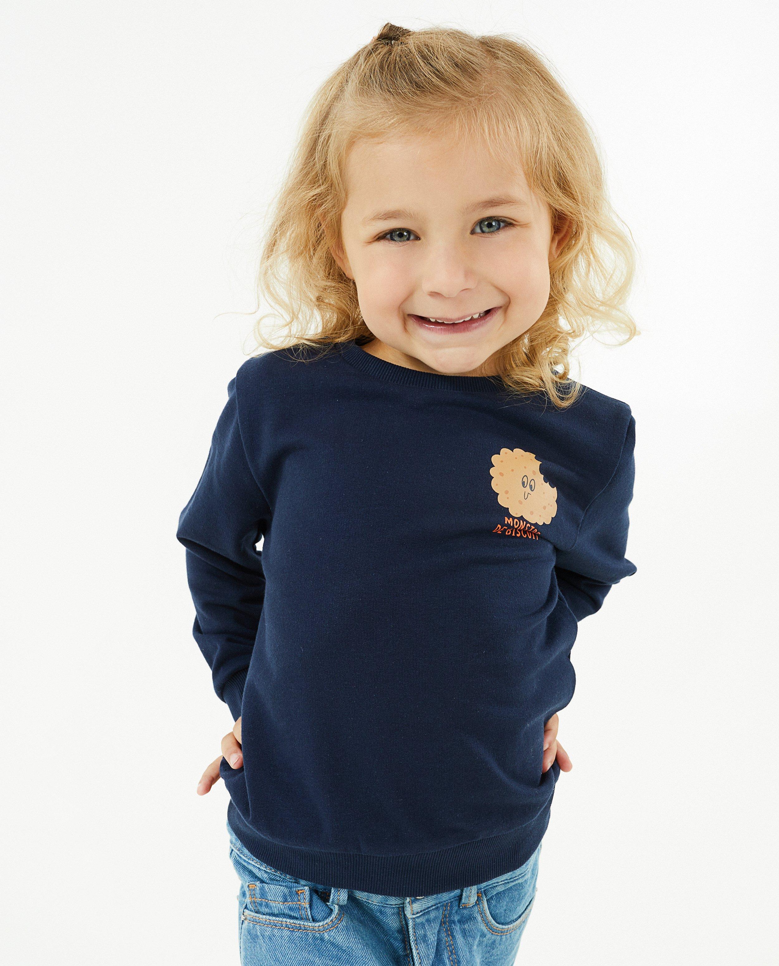 Sweaters - Roze sweater met print