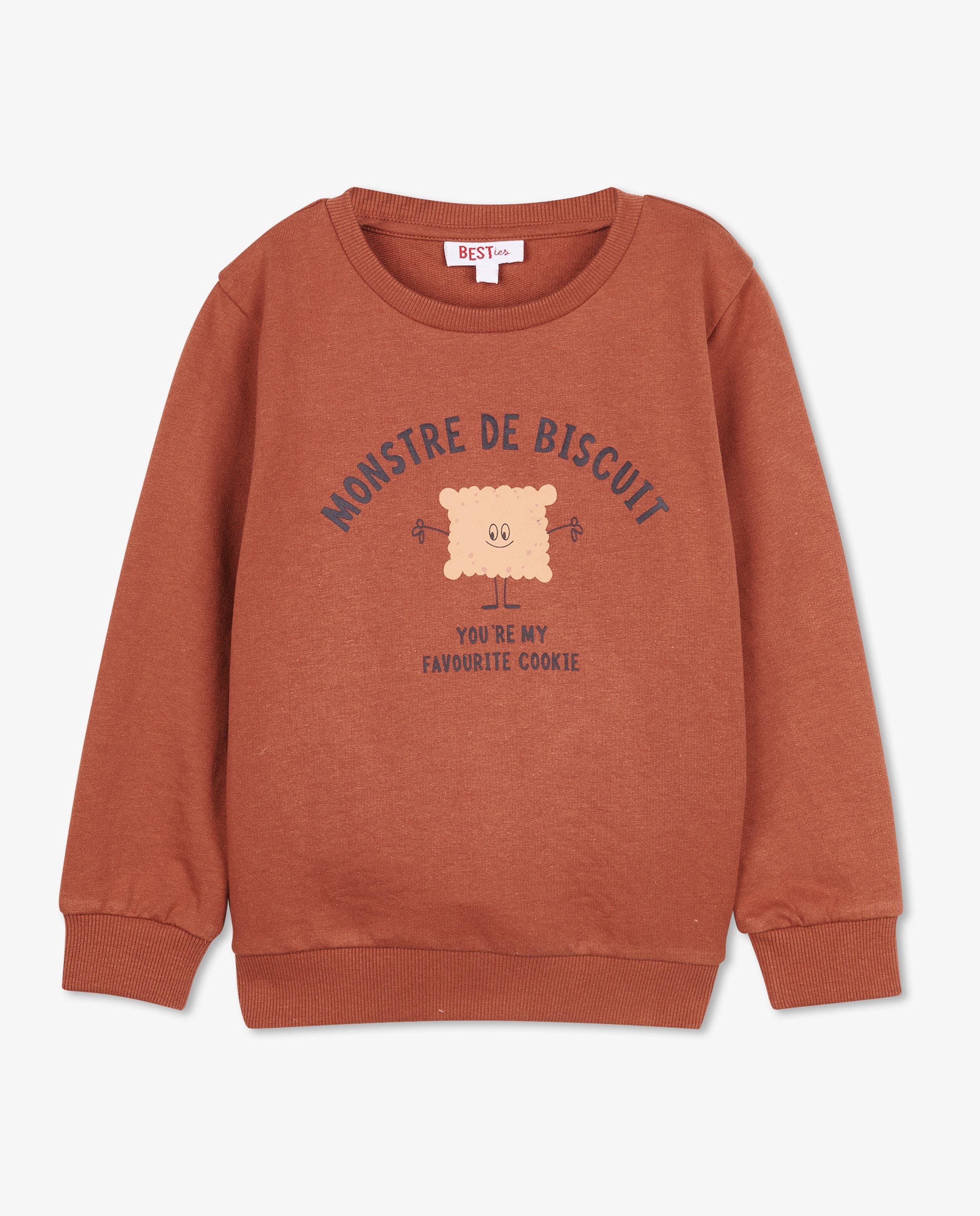Sweaters - Roze sweater met print