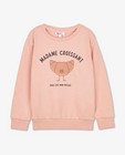Sweaters - Roze sweater met print