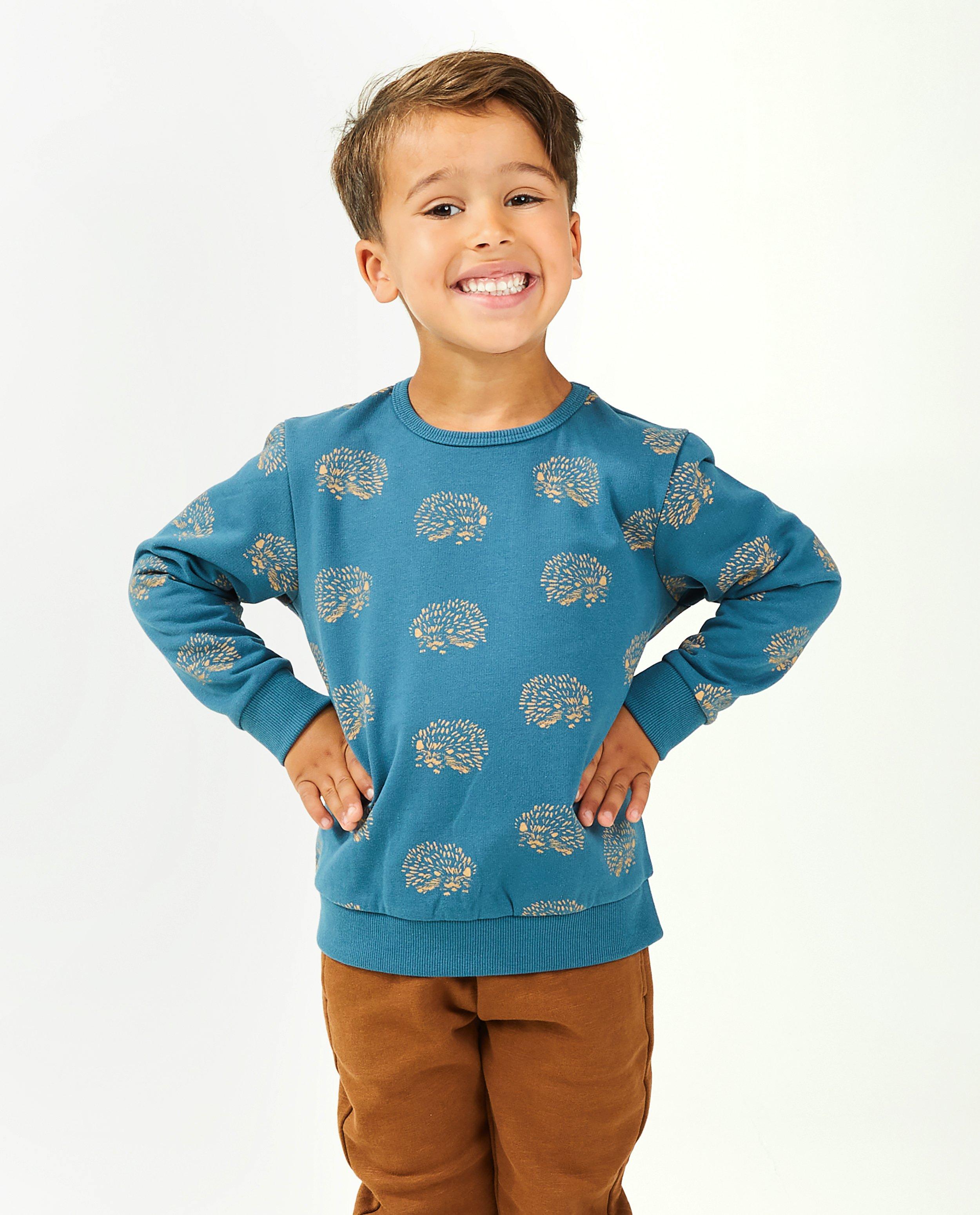 Sweats - Sweat vert avec imprimé animal