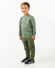 Groene sweater met dierenprint - null - Besties