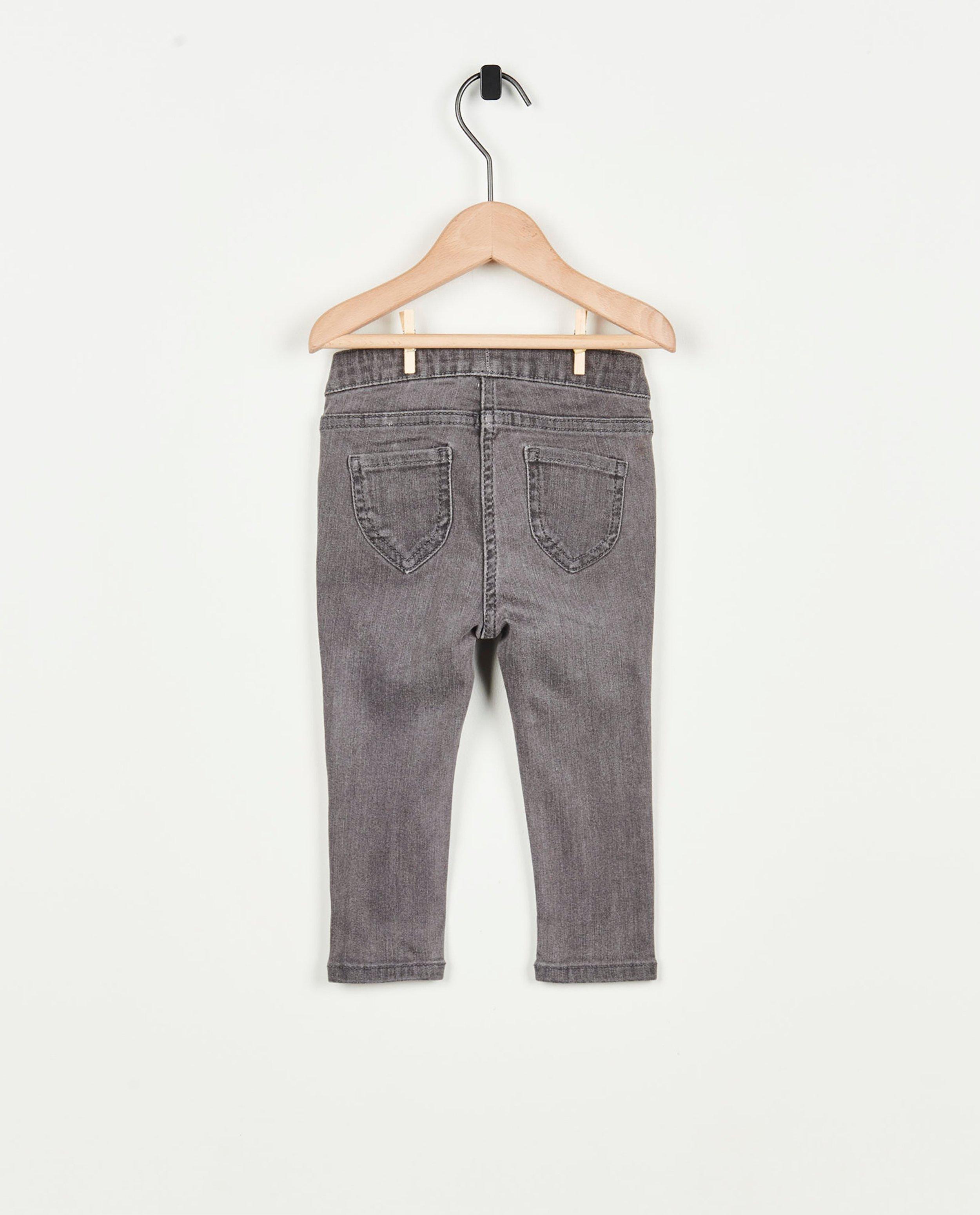Jeans - Jegging gris foncé