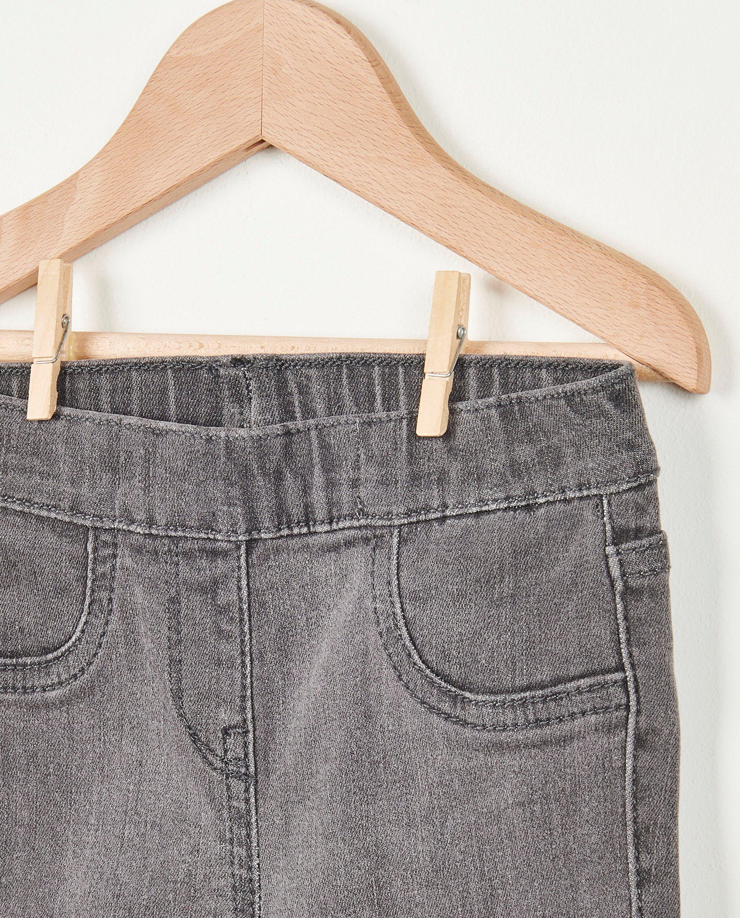 Jeans - Jegging gris foncé