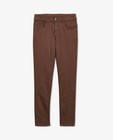 Pantalons - Pantalon brun slim fit, 7-14 ans