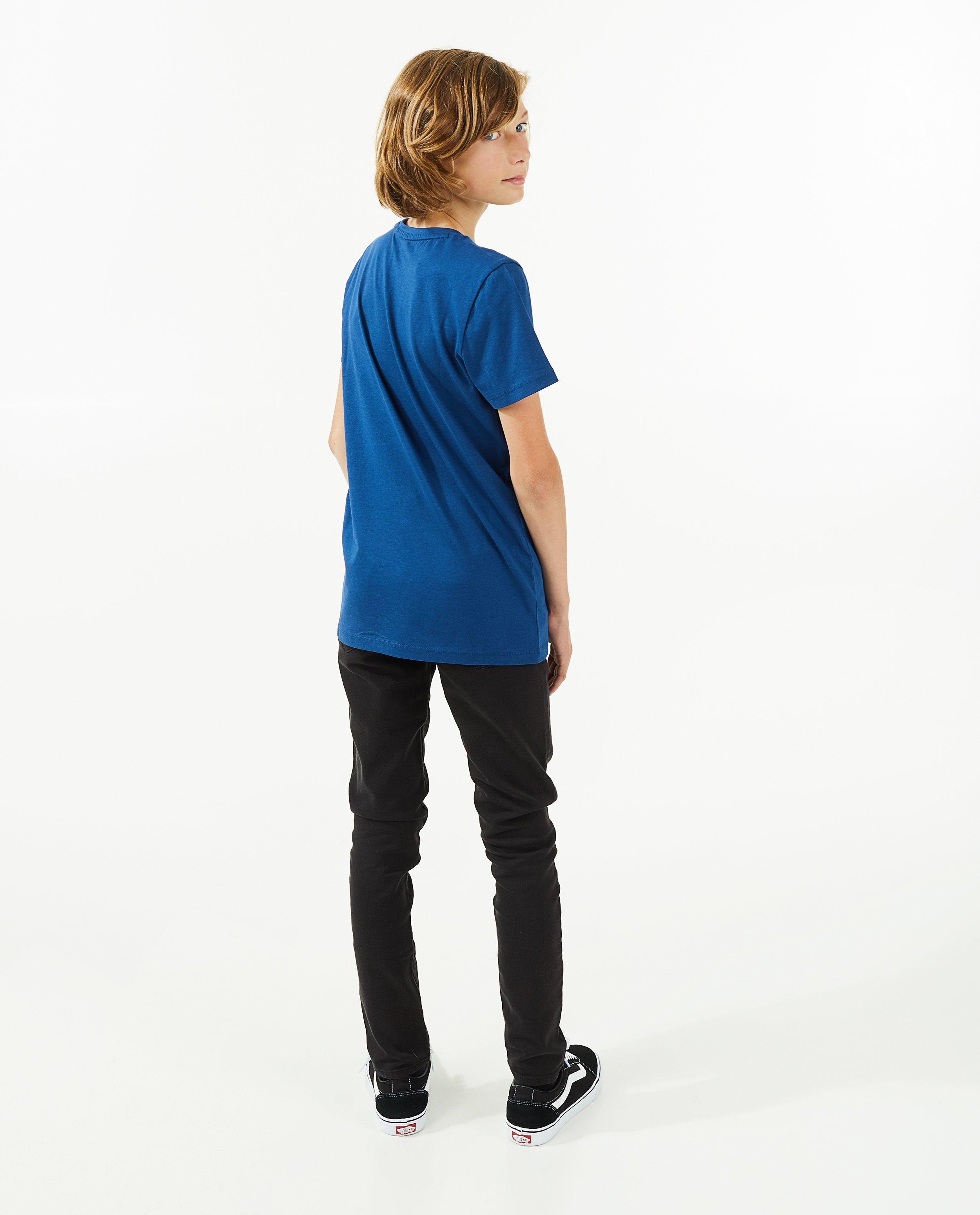 Broeken - Groene broek met slim fit, 7-14 jaar