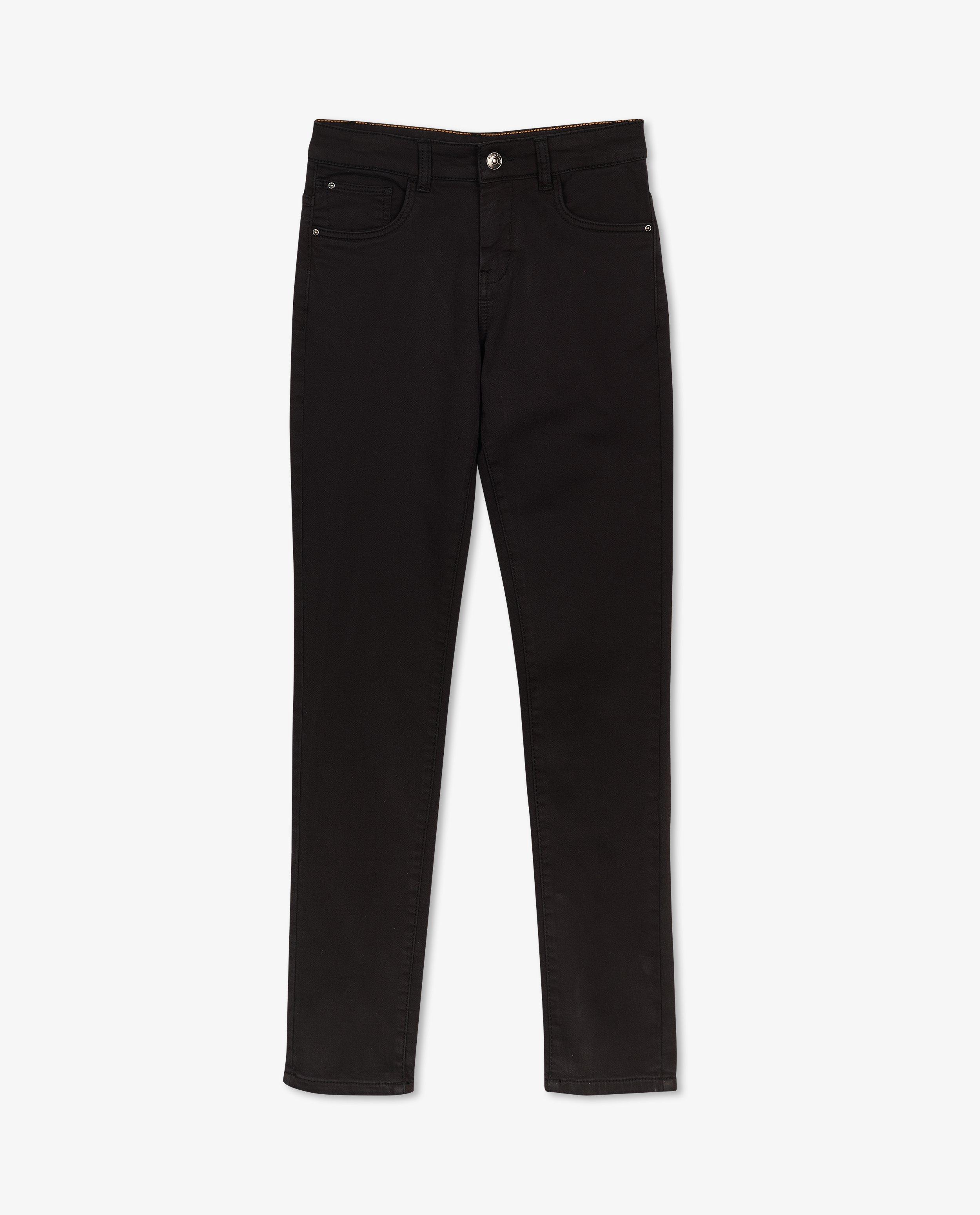 Broeken - Groene broek met slim fit, 7-14 jaar