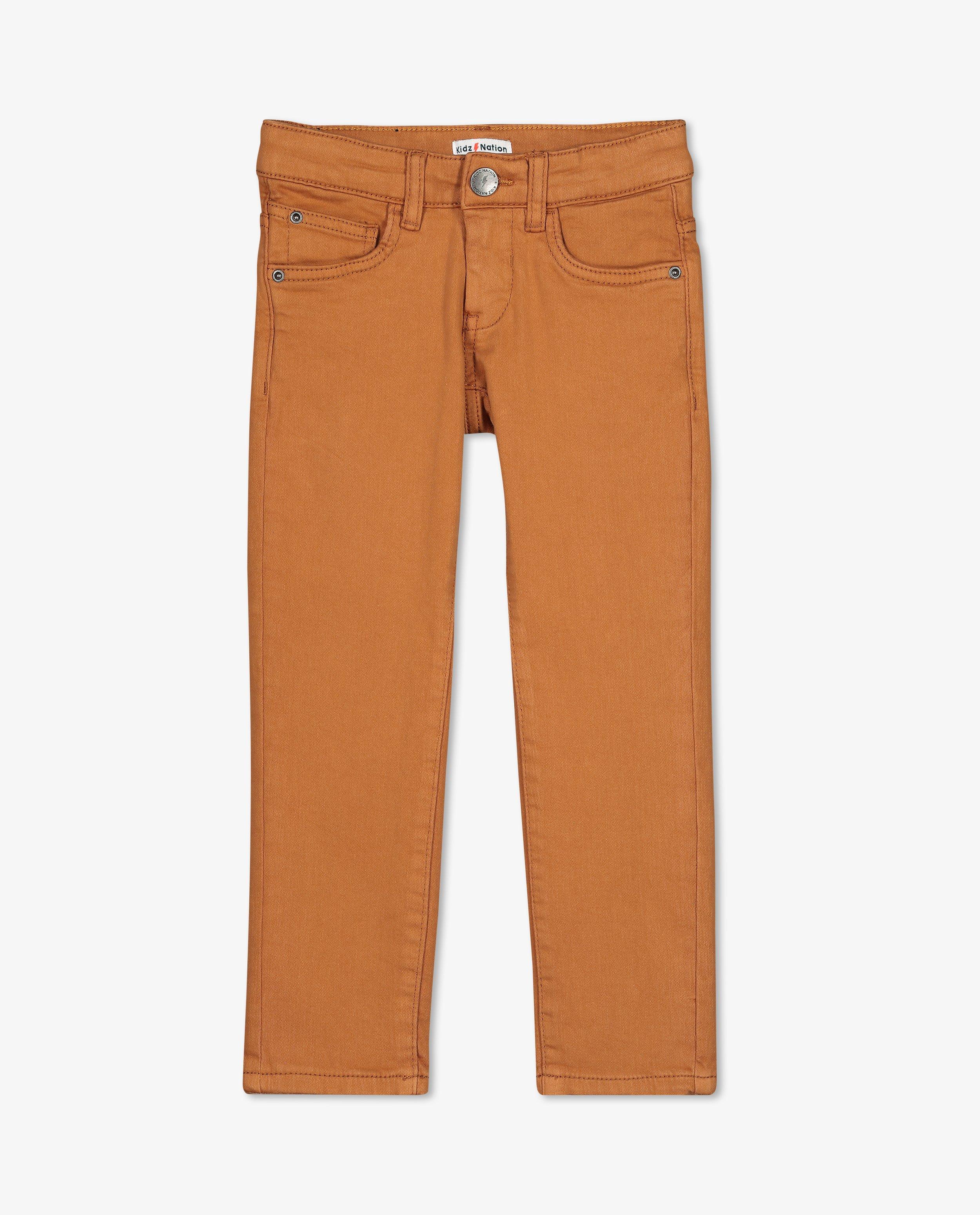 Broeken - Broek van organic sweat denim, 2-7 jaar