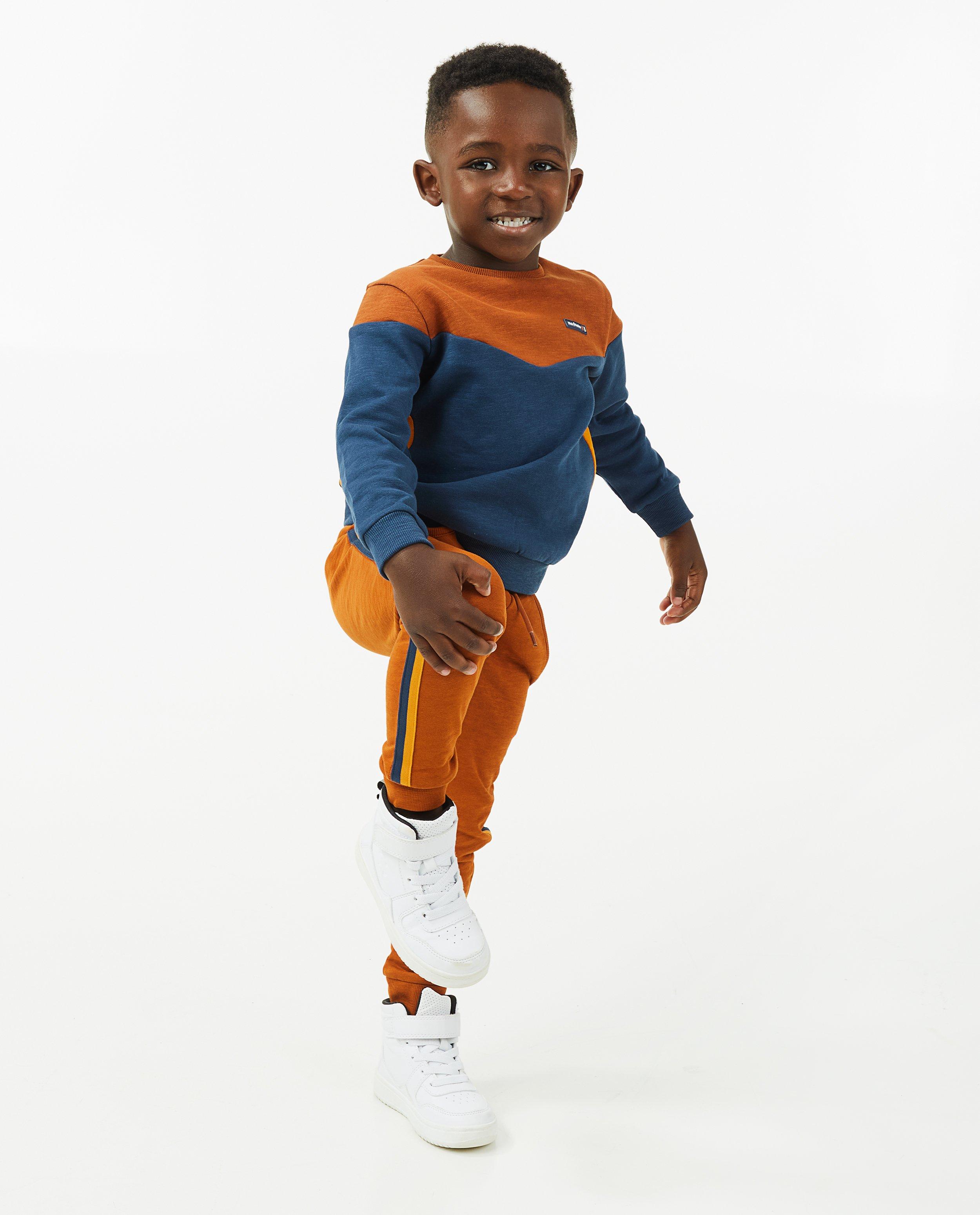 Sweaters - Sweater met color block