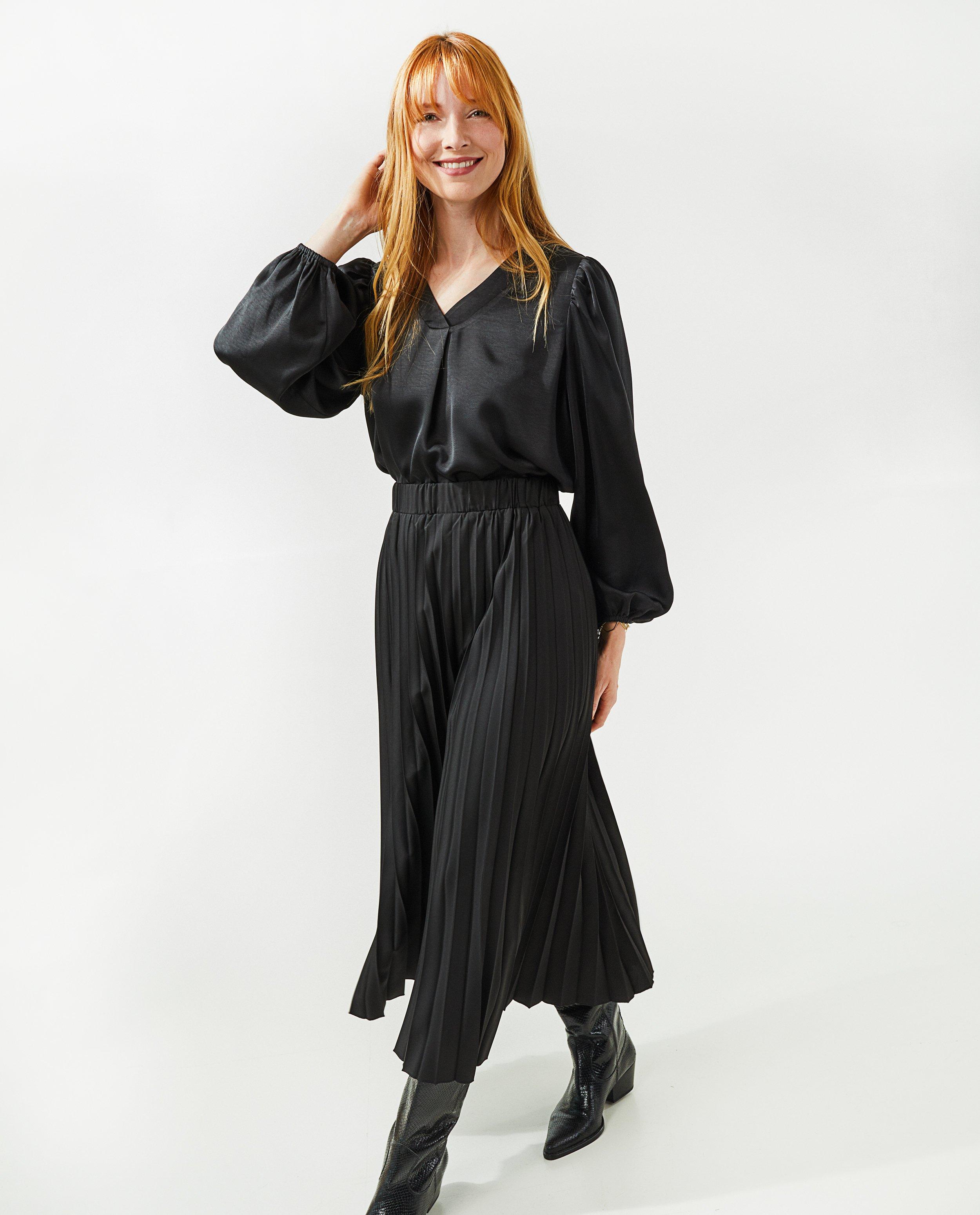 Chemises - Blouse en satin blanche