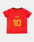 T-shirts - Personaliseerbaar voetbalshirt, baby
