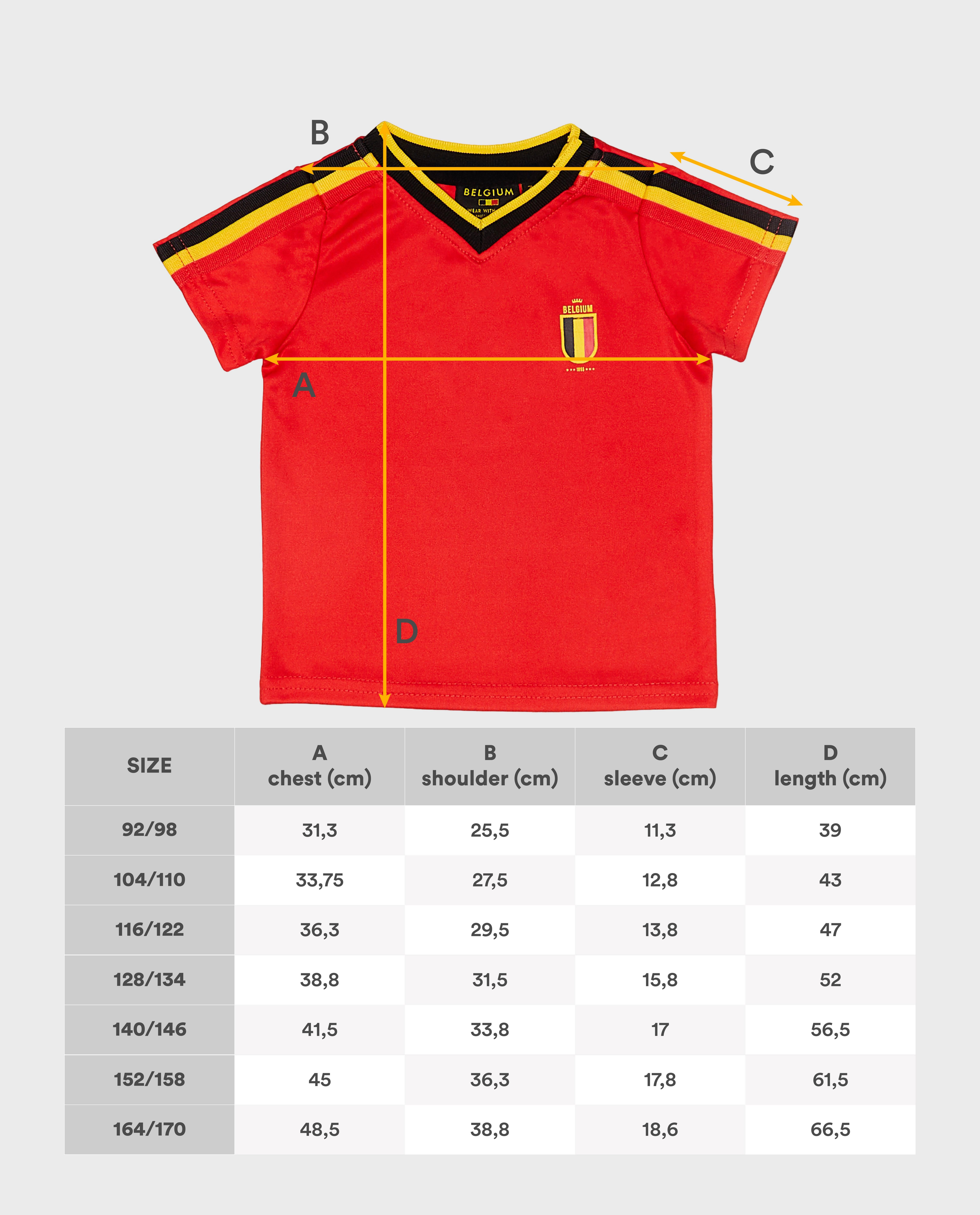 Personaliseerbaar voetbalshirt, kinderen - Product Detail - rood - afbeelding nummer 5