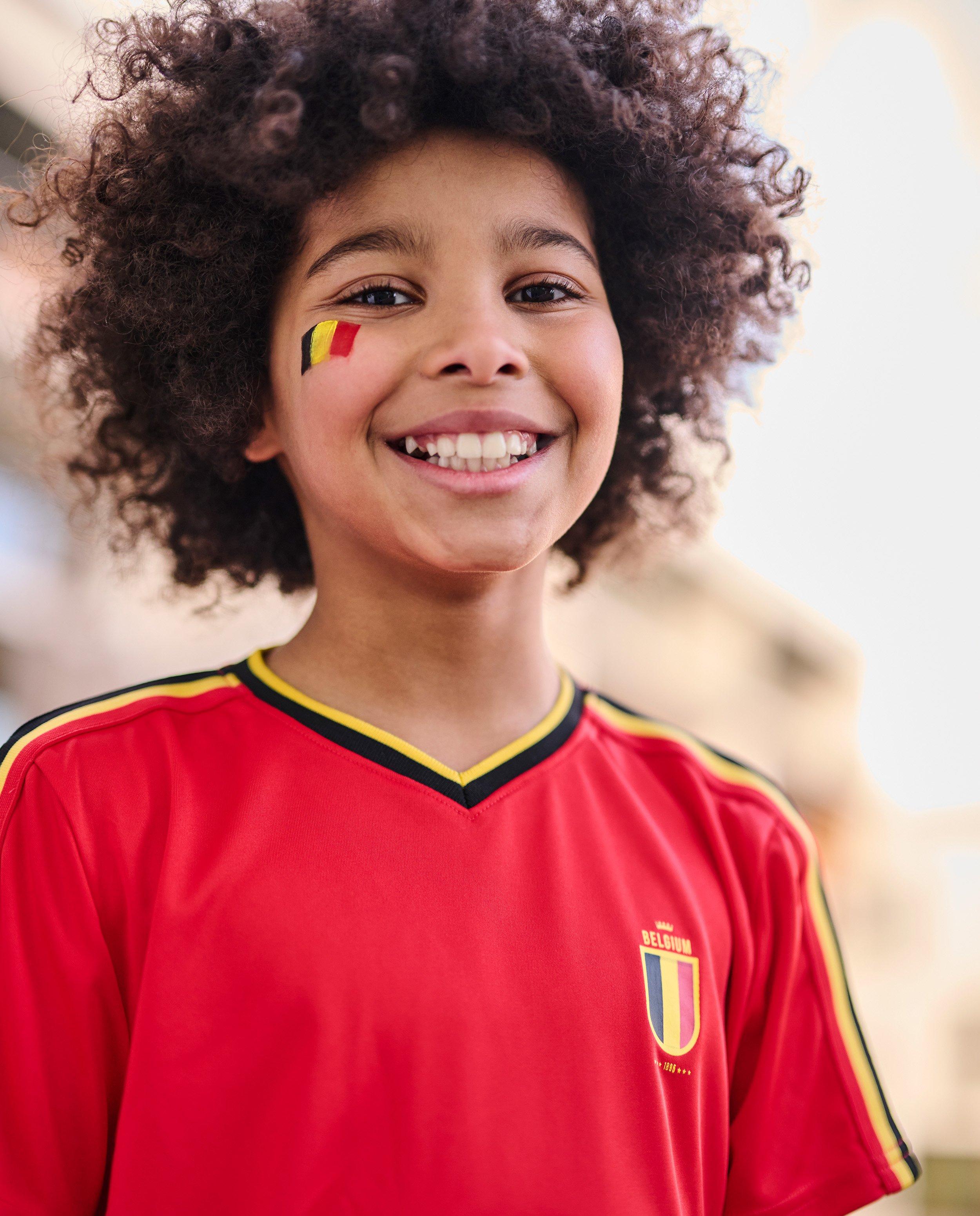 Personaliseerbaar voetbalshirt kinderen JBC JBC Belgie Belgie
