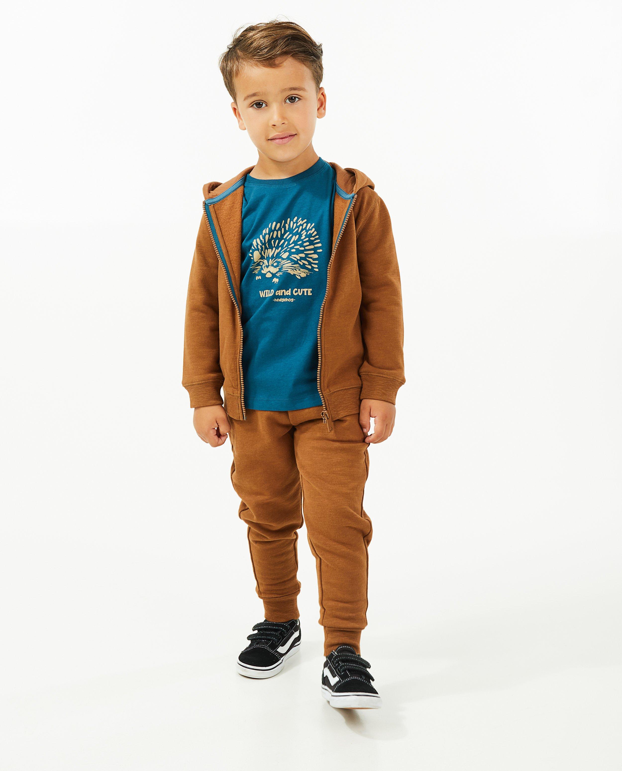Gilet molletonné bleu foncé avec fermeture à glissière - null - Besties
