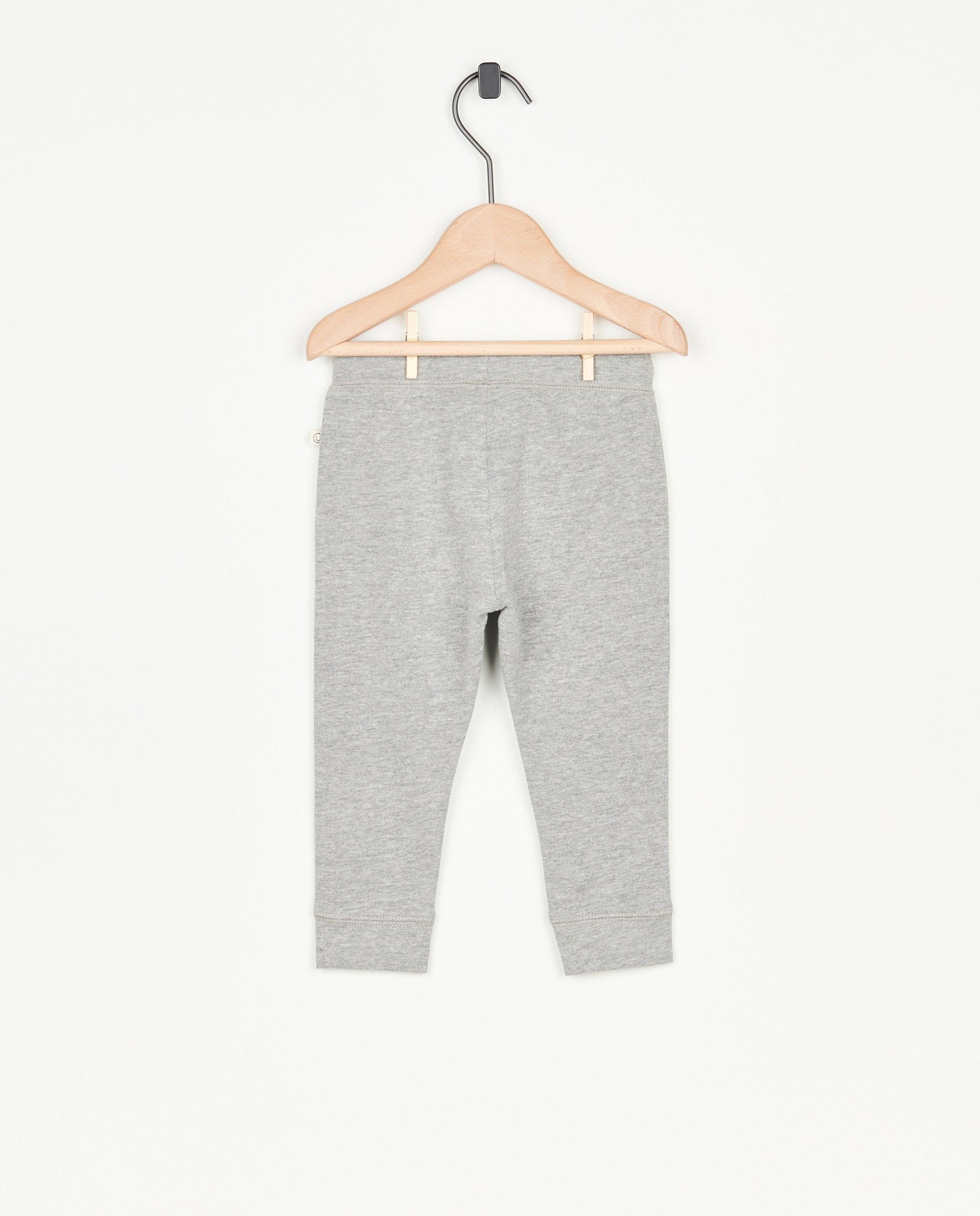 Pantalons - Jogger brun en coton bio