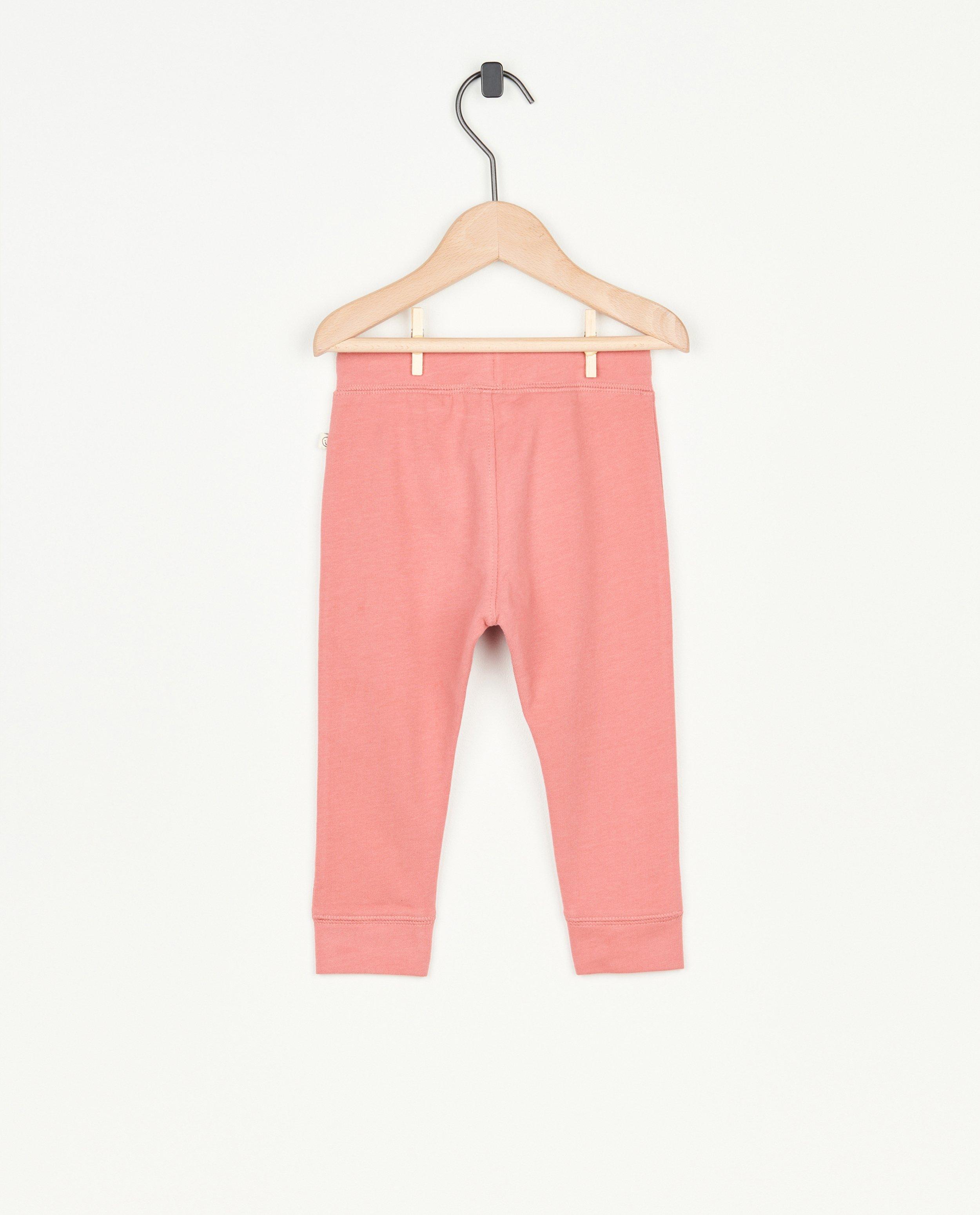 Pantalons - Jogger brun en coton bio