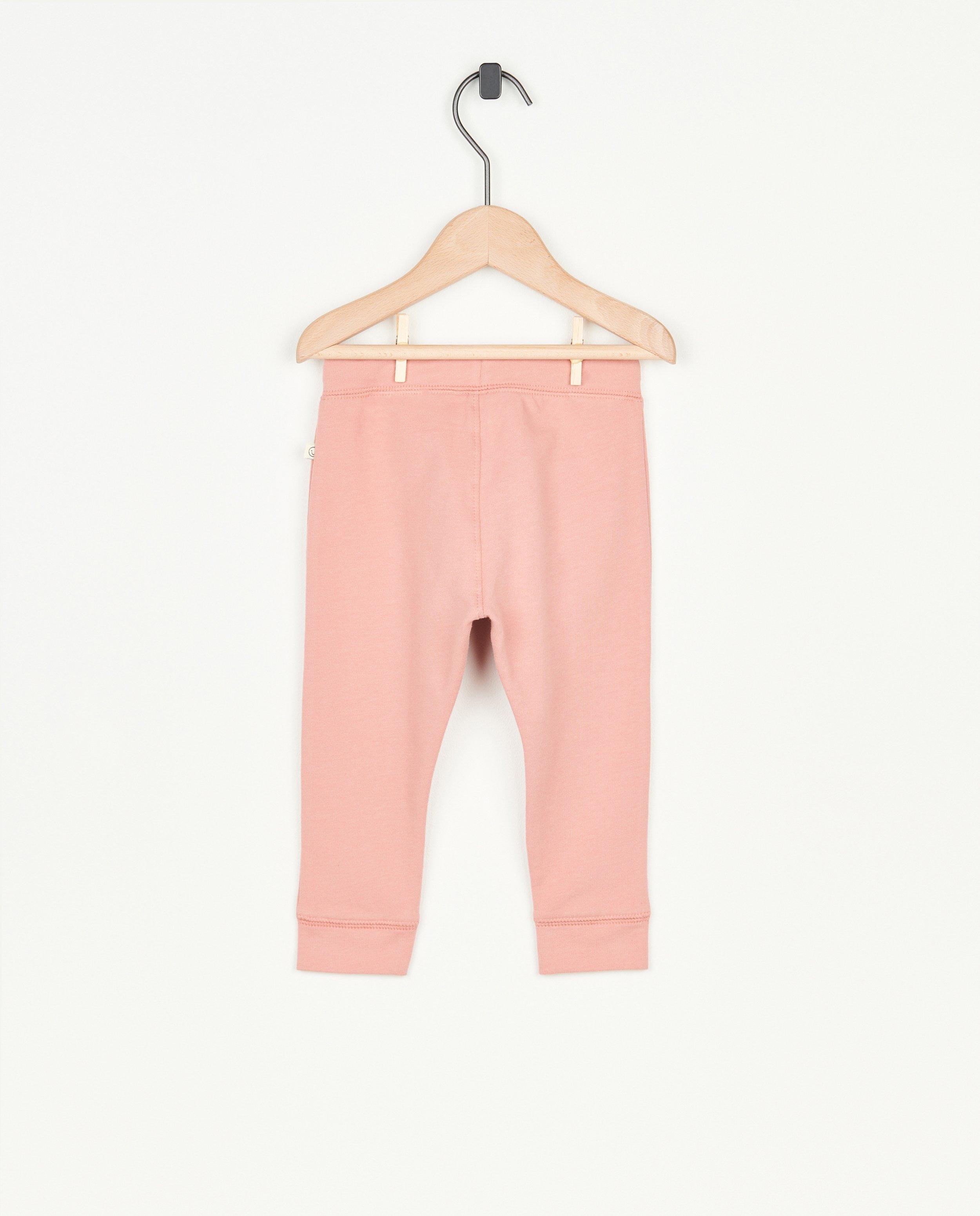 Pantalons - Jogger brun en coton bio